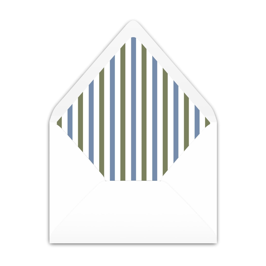 Gone Fishing Crest Notecard