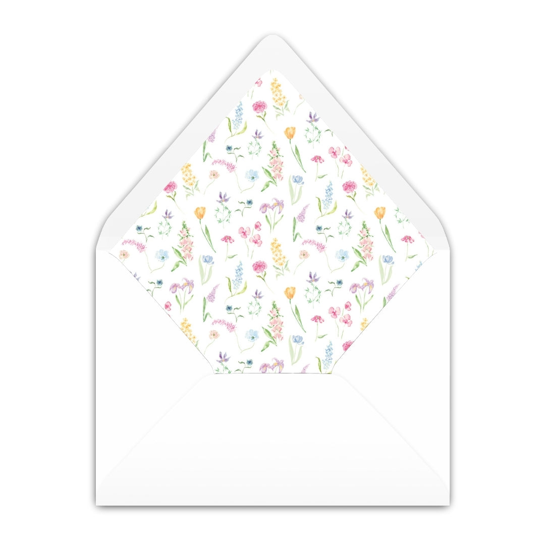 Floral Garden Invitation