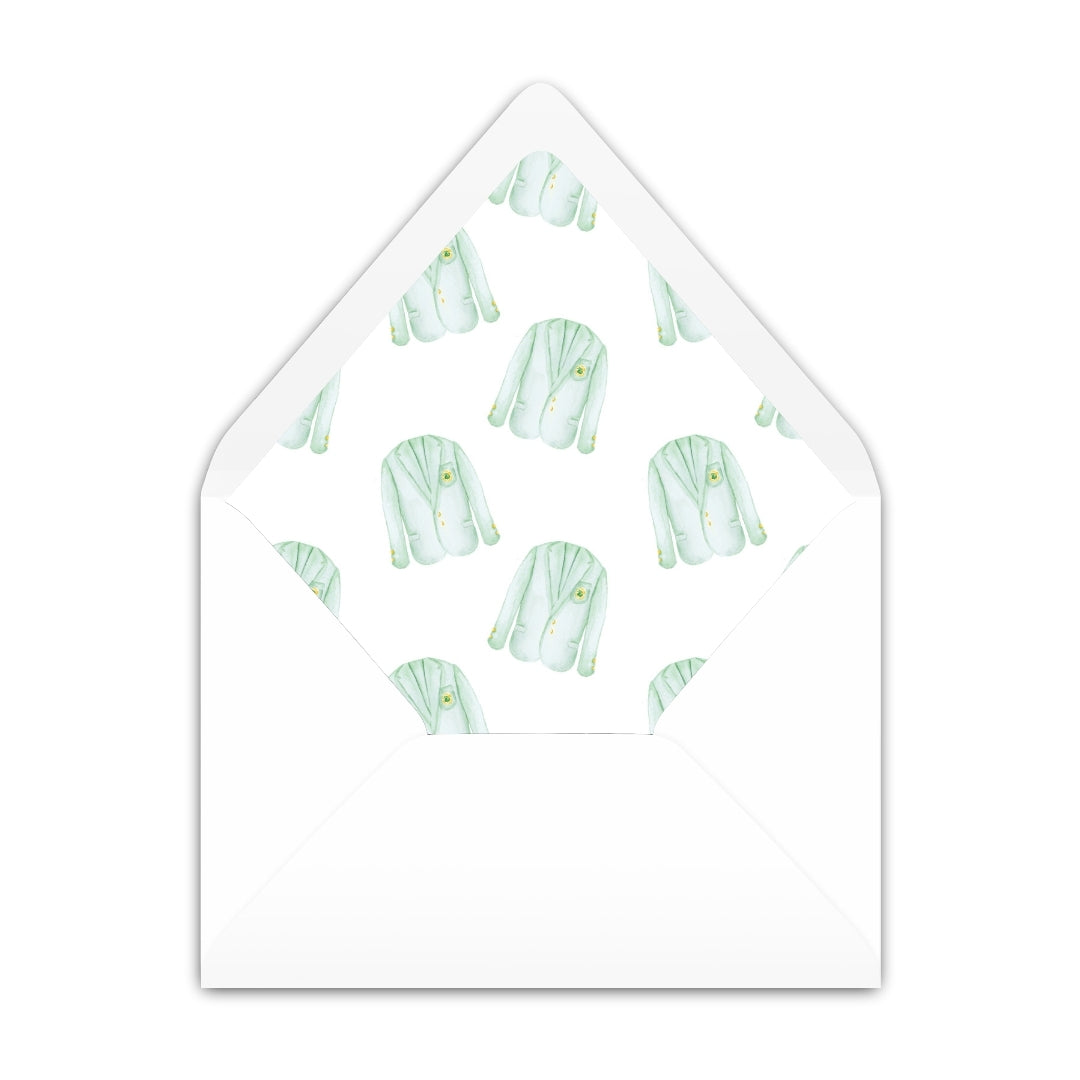 Masters Jacket Invitation