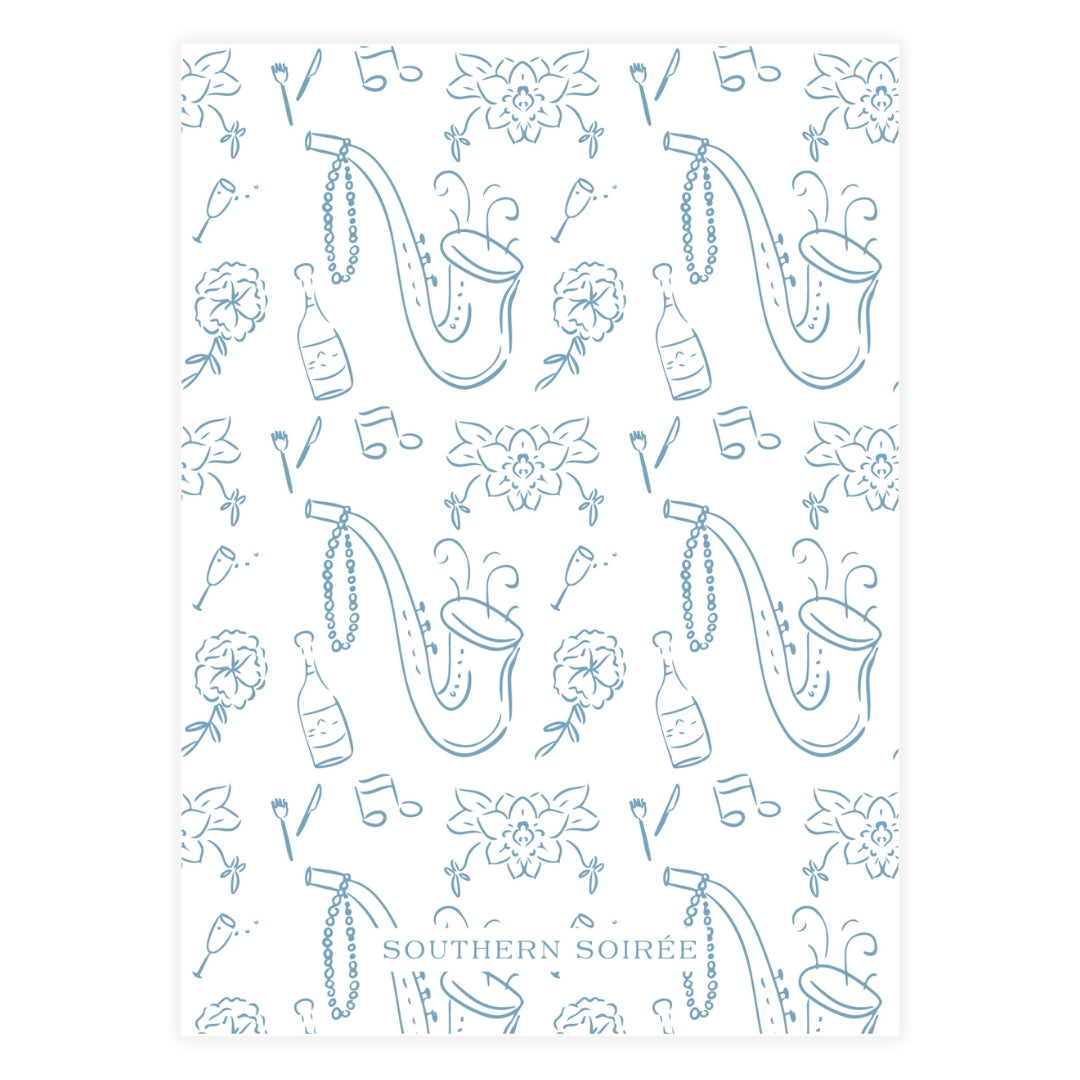 New Orleans Jazz Brunch Invitation