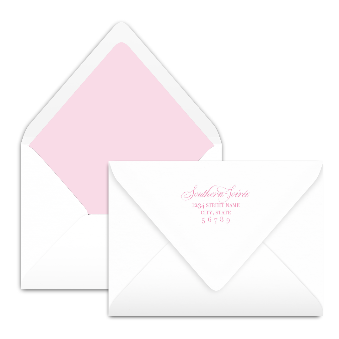 Full of Floral Invitation