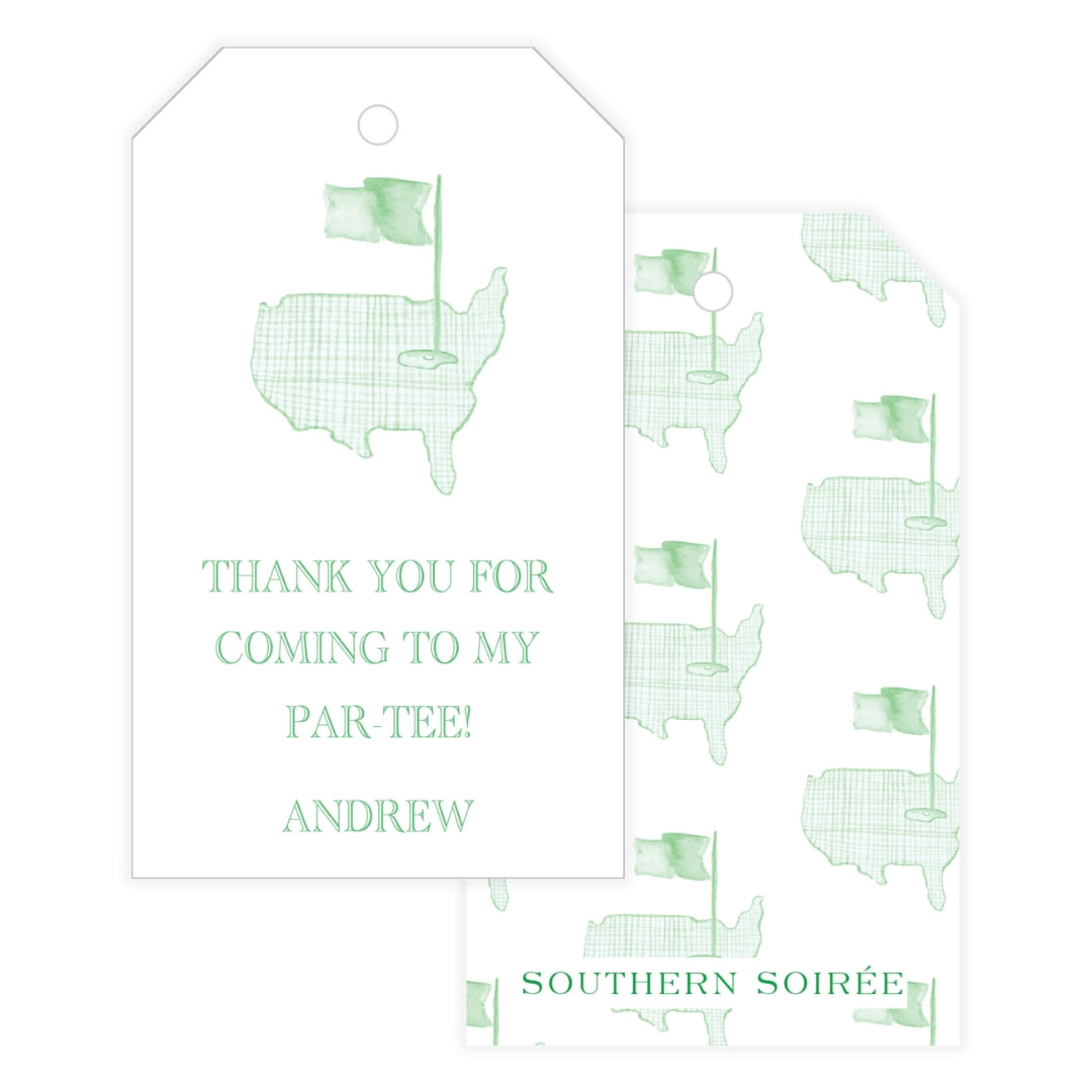 Masters Course Favor Tag