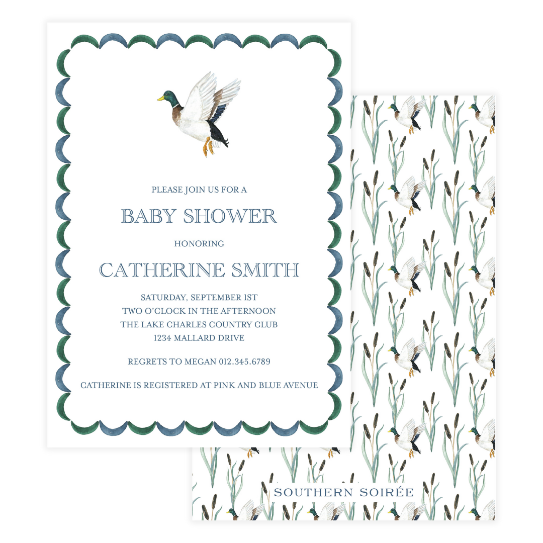 Mallard Invitation