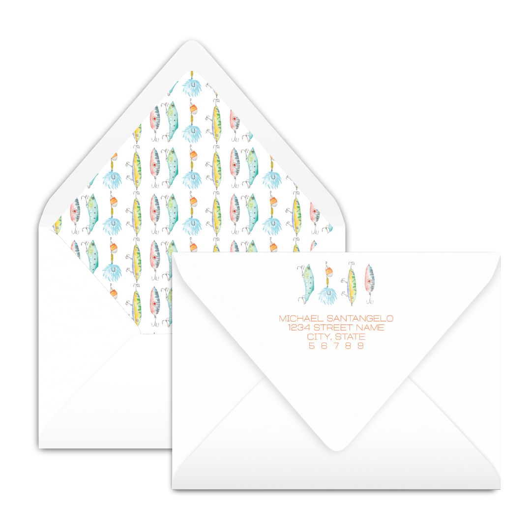 Fishing Lures Notecard