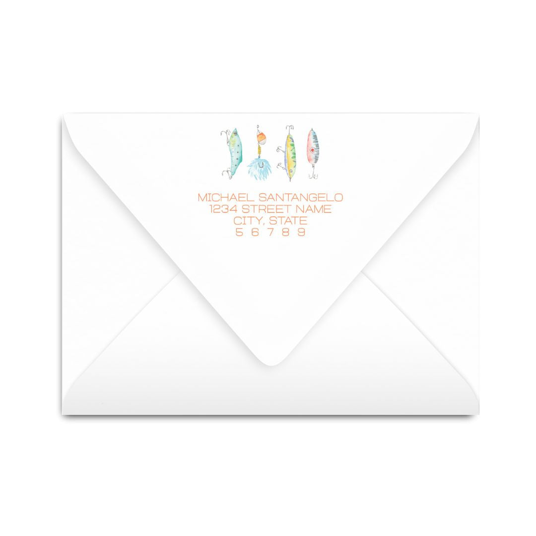 Fishing Lures Notecard