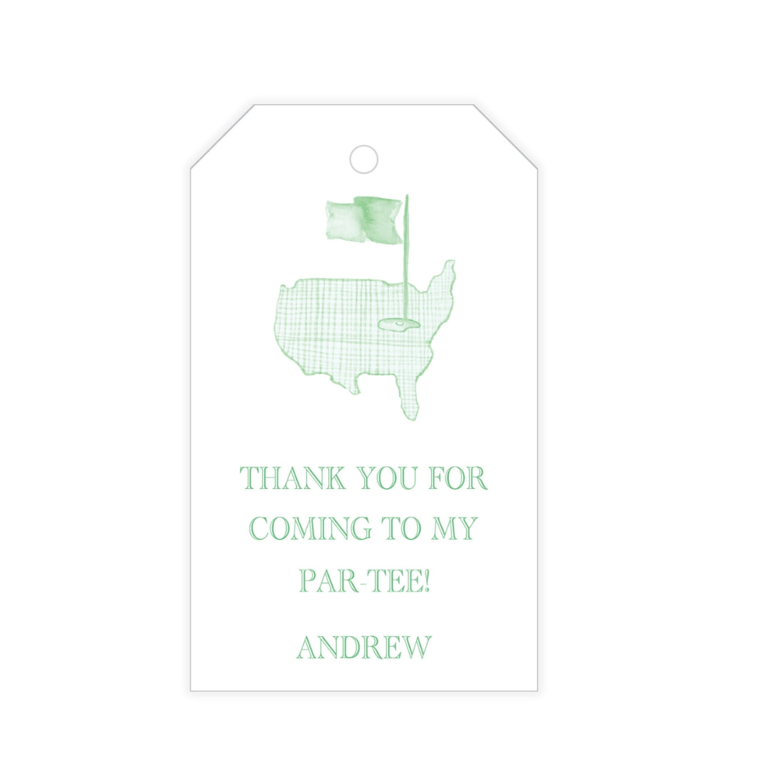 Masters Course Favor Tag