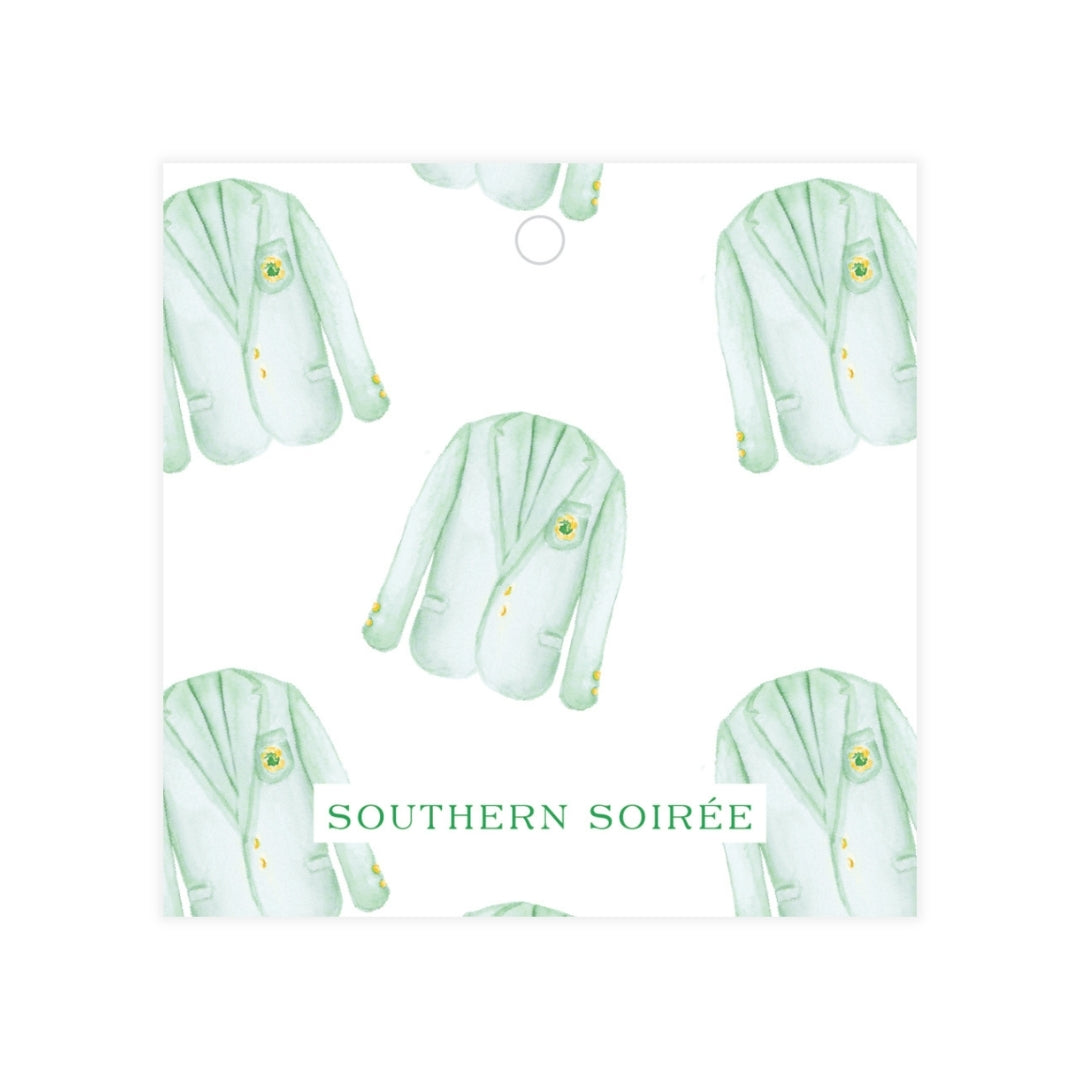 Masters Jacket Square Favor Tag