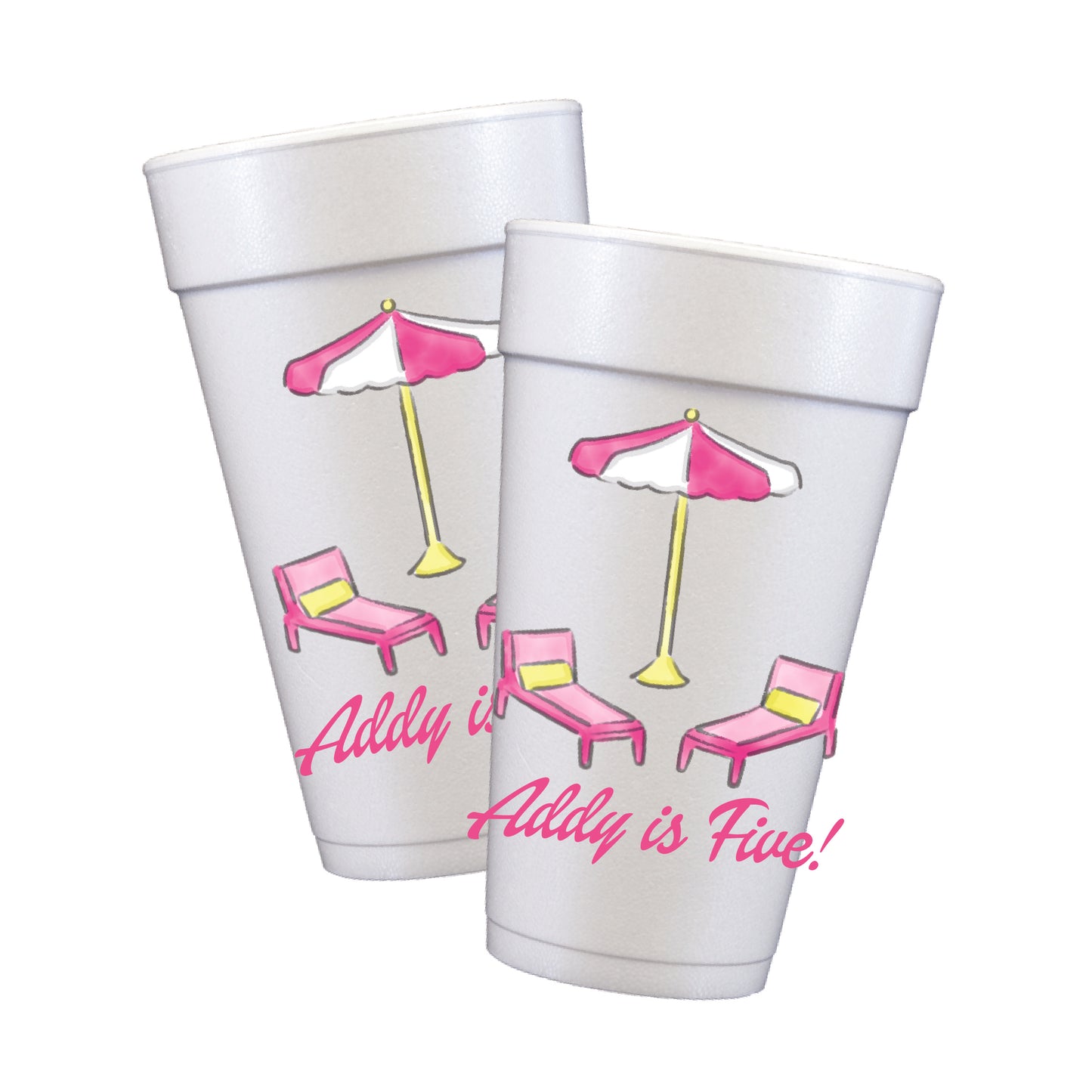 Dreamhouse Party Styrofoam Cups