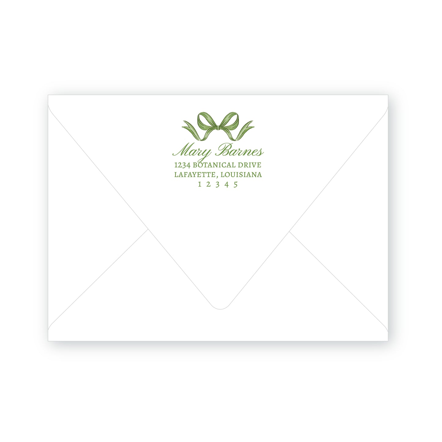 Botanical Ribbon Invitation