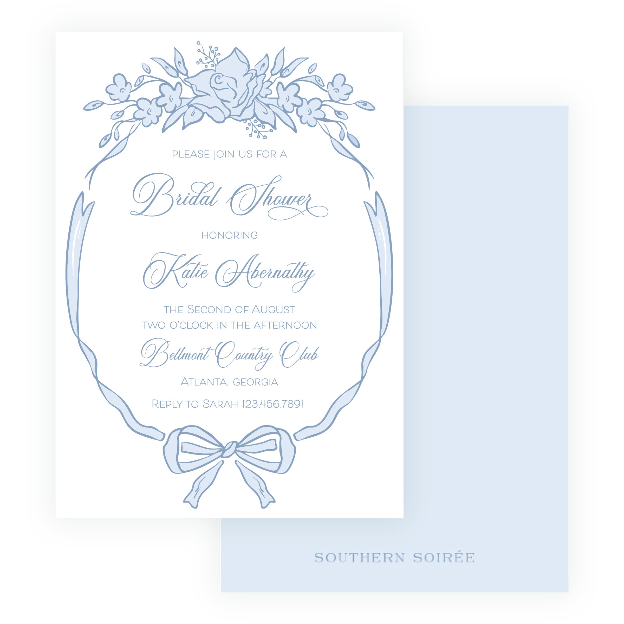 Grace in Bloom Invitation