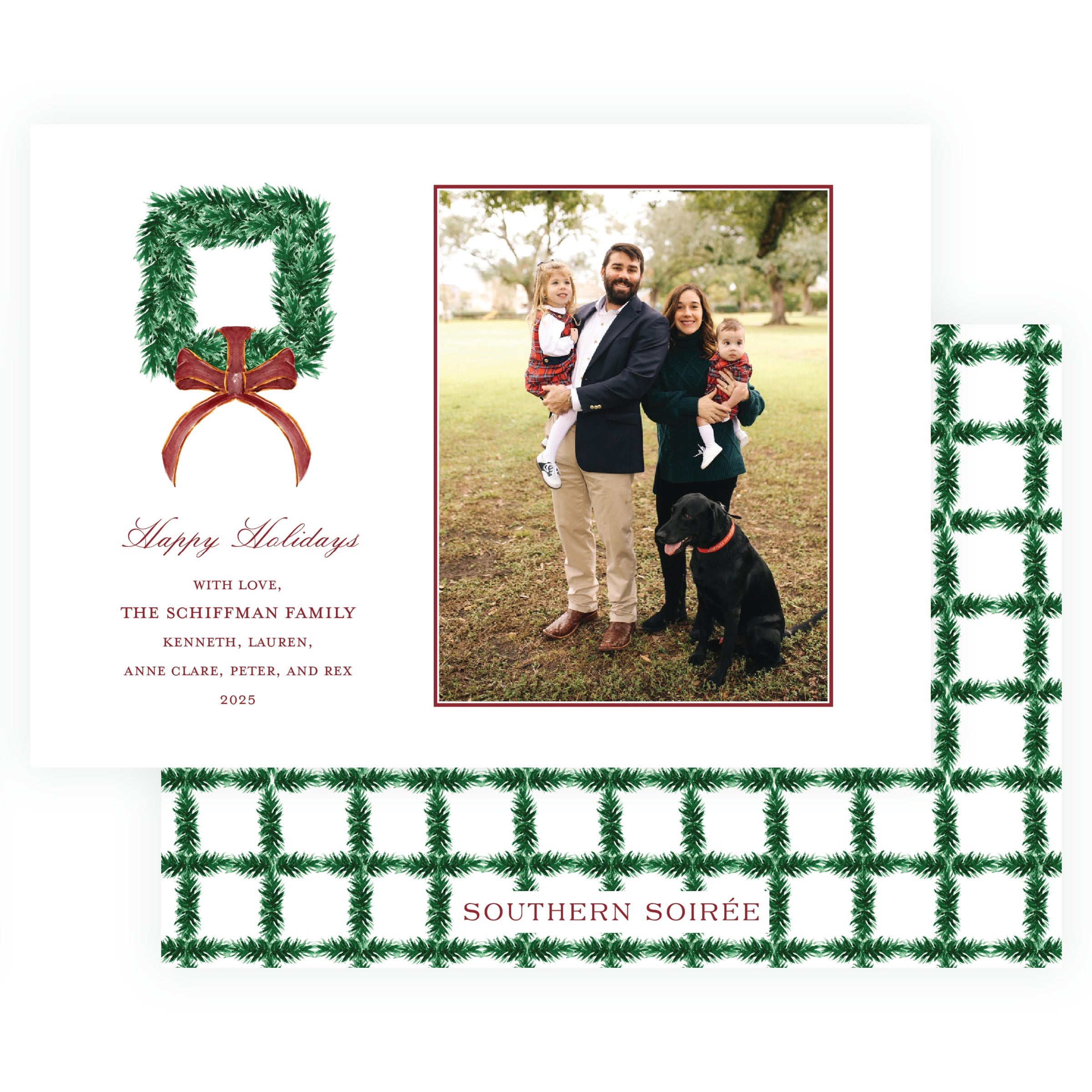Jingle Bells and Clydesdales Wreath