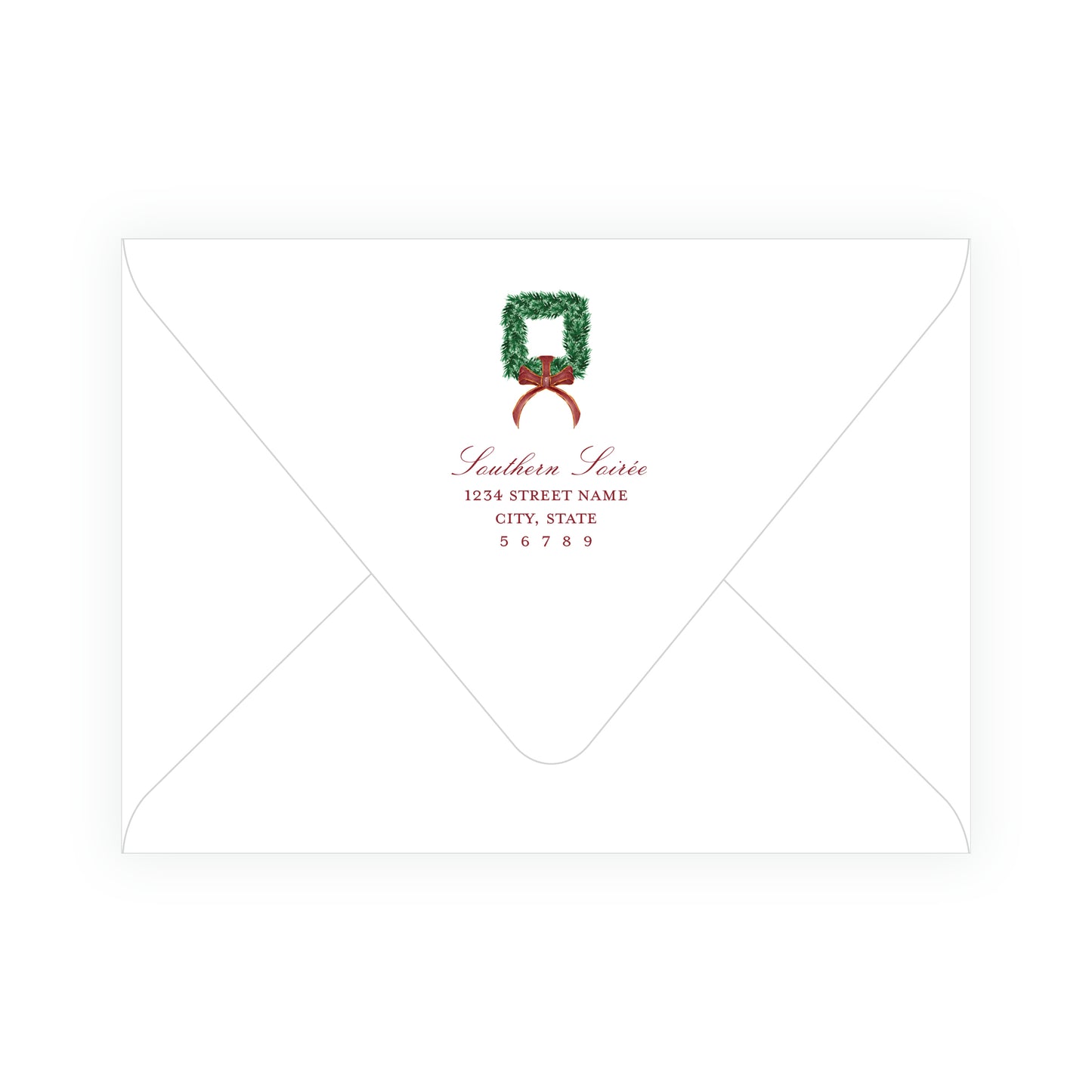 Jingle Bells and Clydesdales Trellis Full Frame