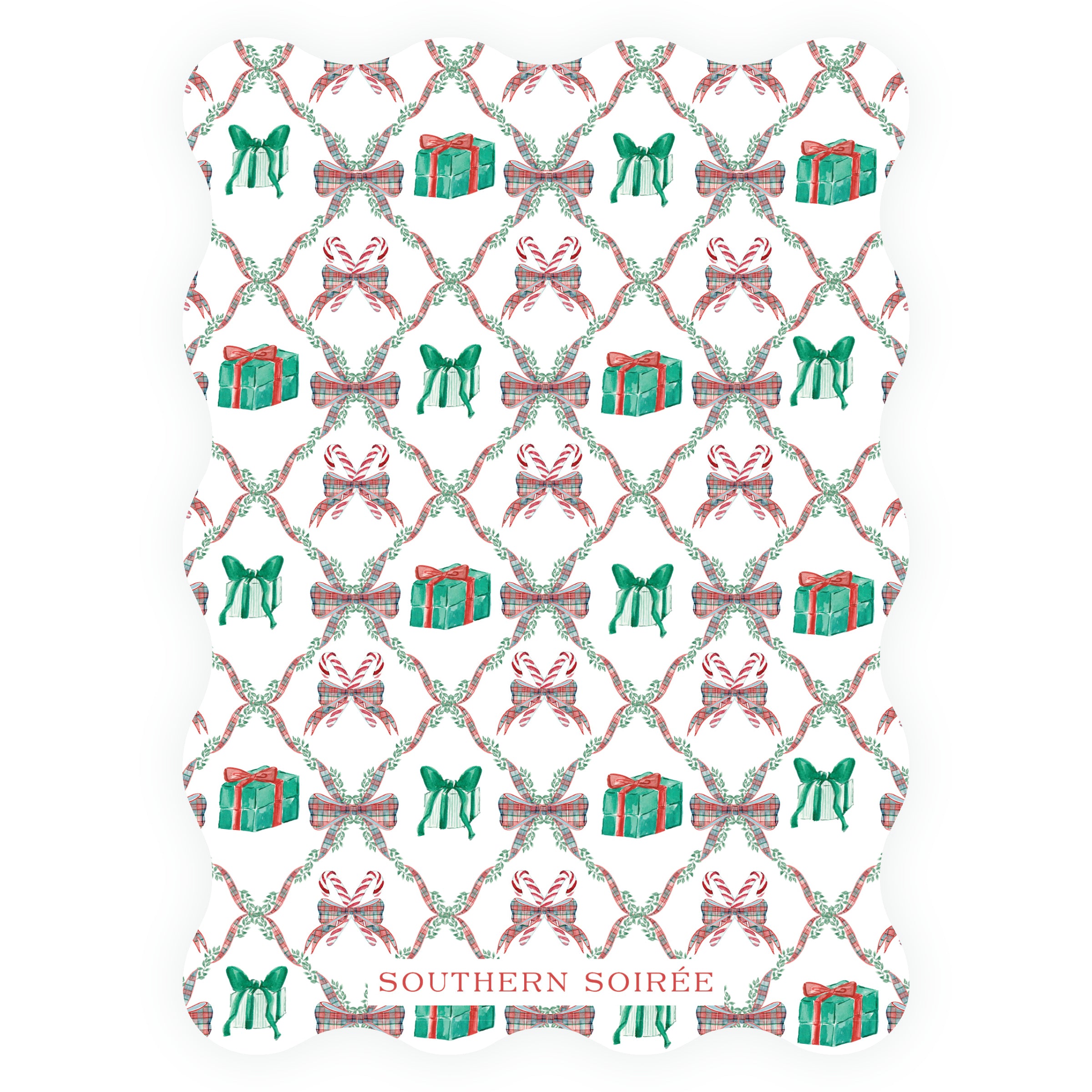 Ralph's Christmas Candy Cane Wavy