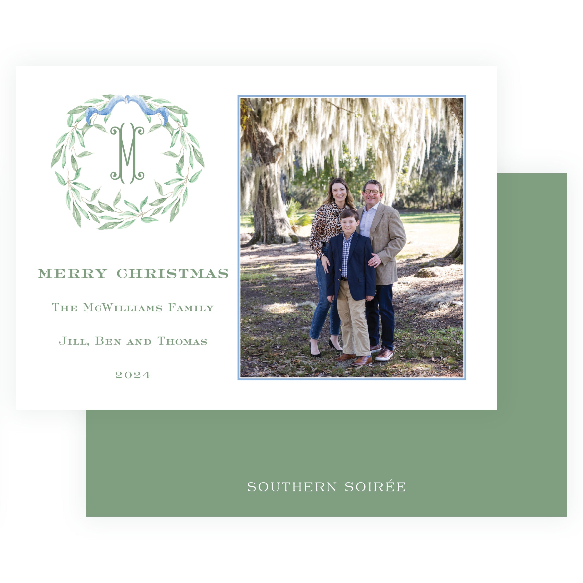 Olive Branches Wreath Landscape