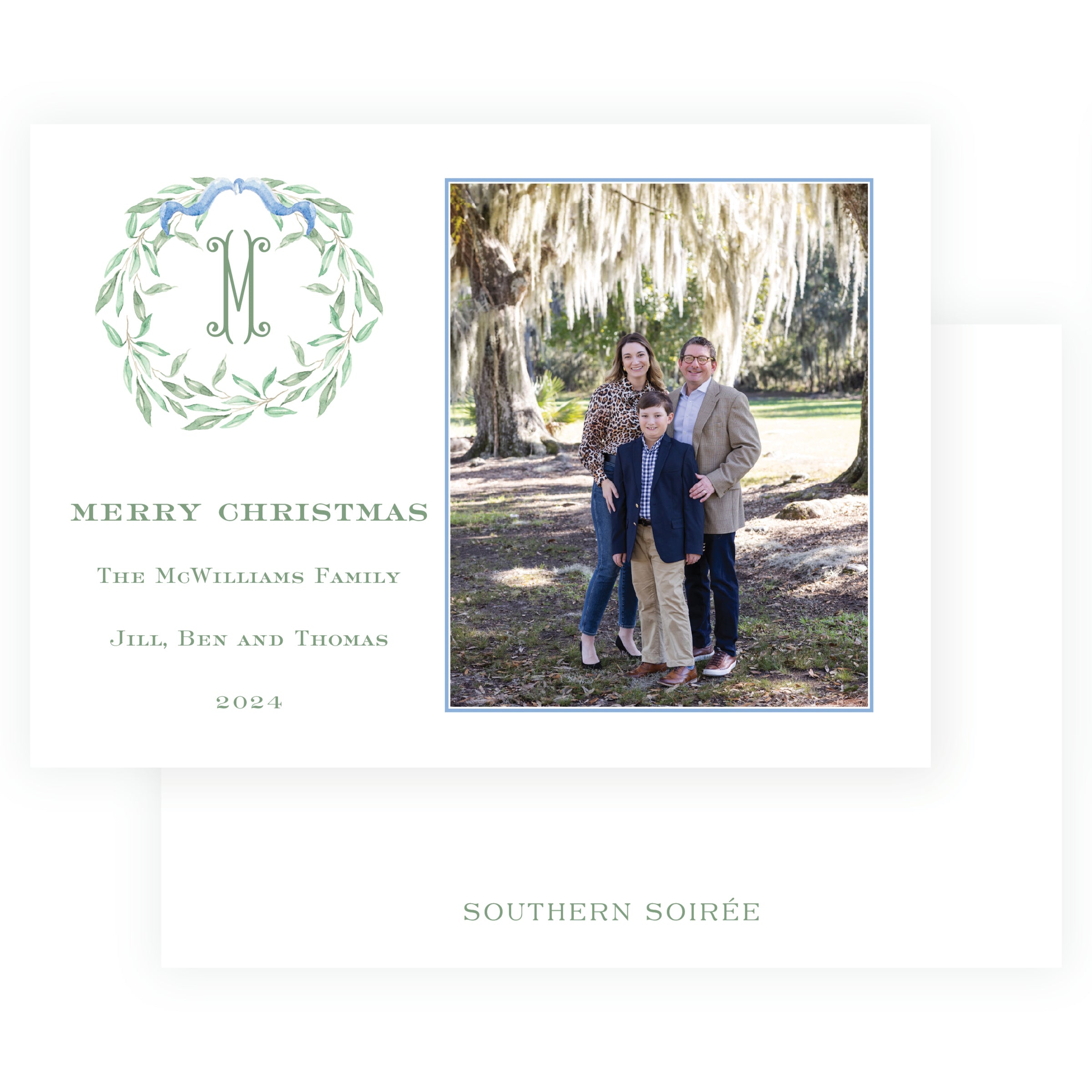Olive Branches Wreath Landscape
