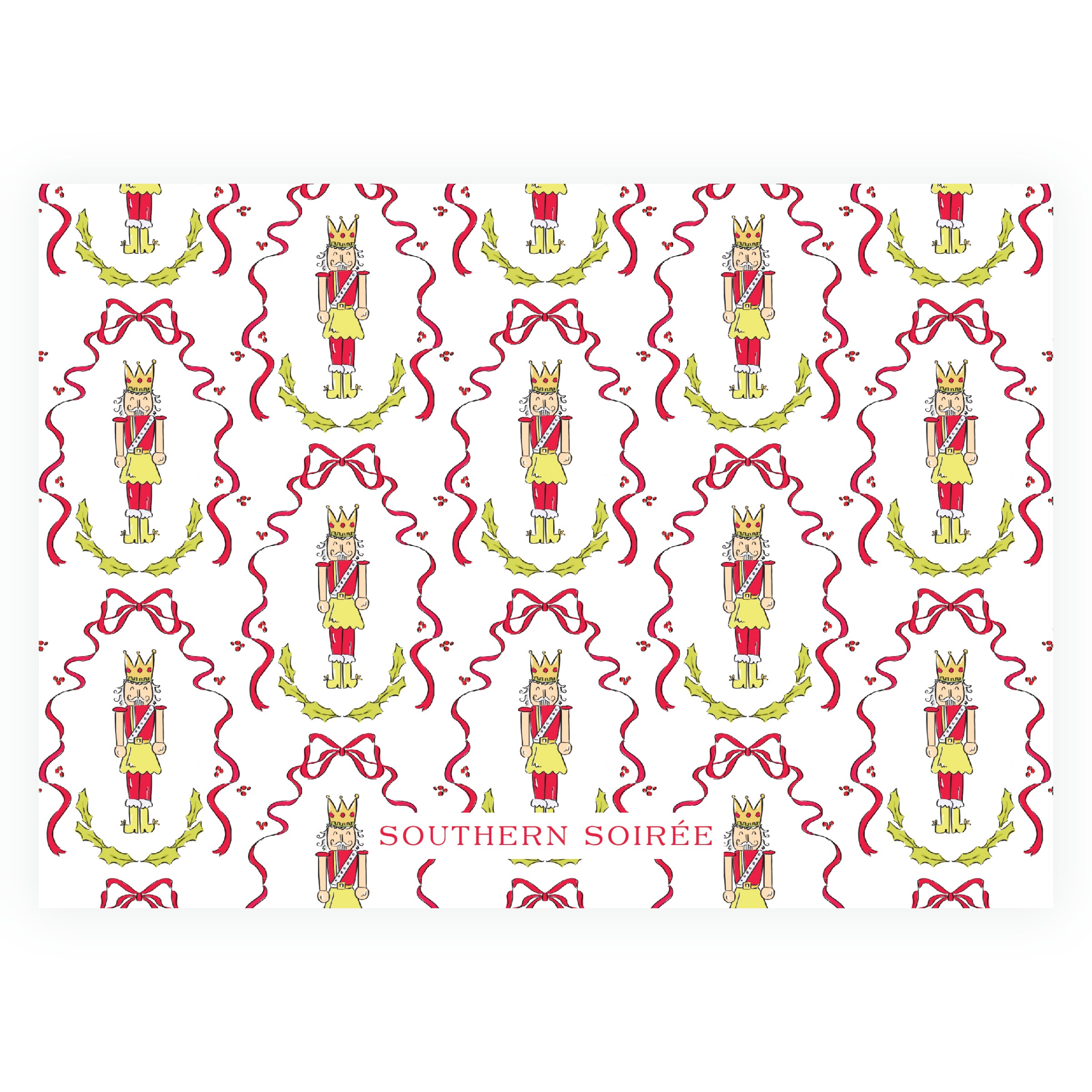 Holly Nutcracker Landscape
