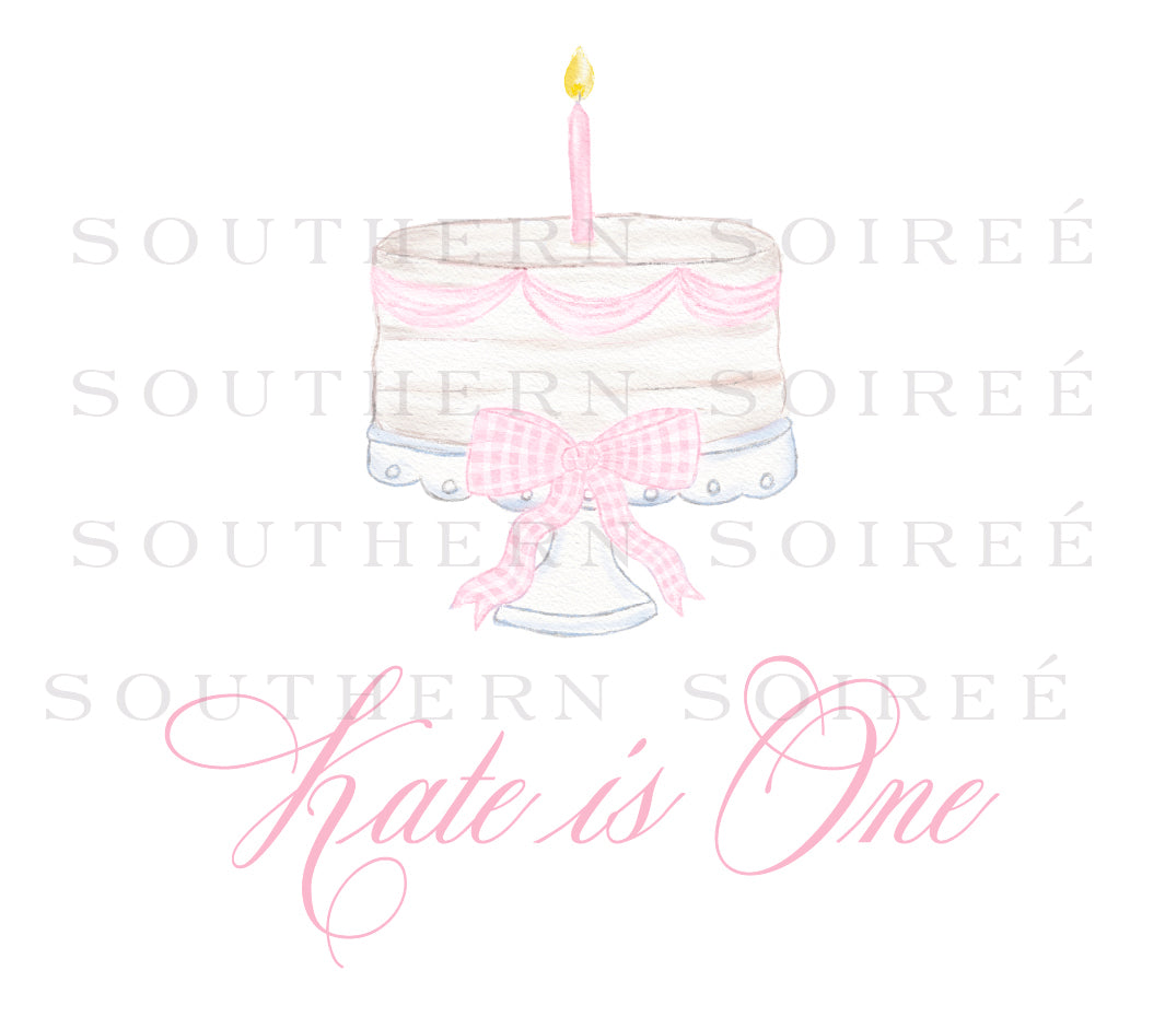 One Little Candle, One Little Cake Frosted Cup