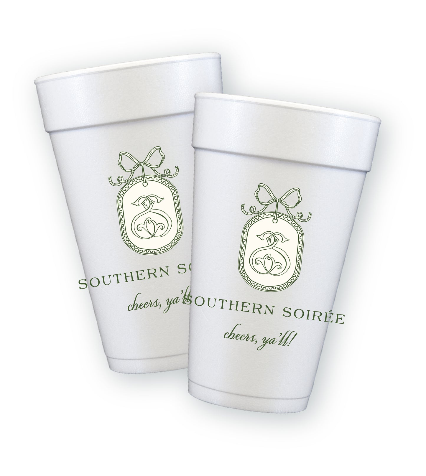 Full Color Customize Your Own Styrofoam Cups