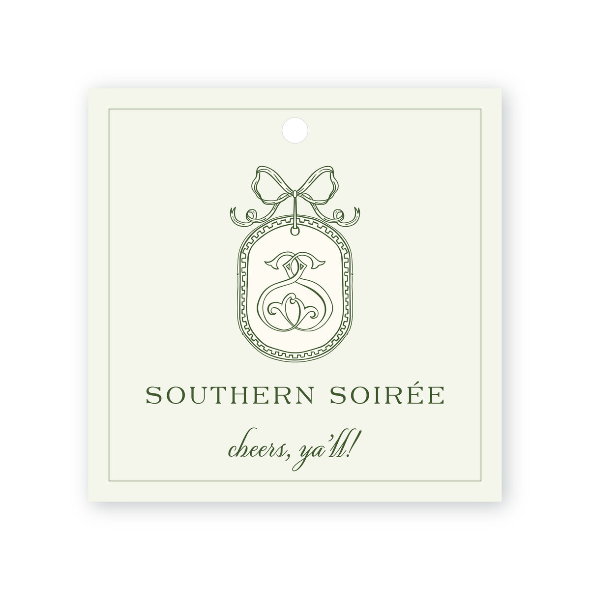 Custom Square Gift Tags – 3 x 3 Personalized Hang Tags