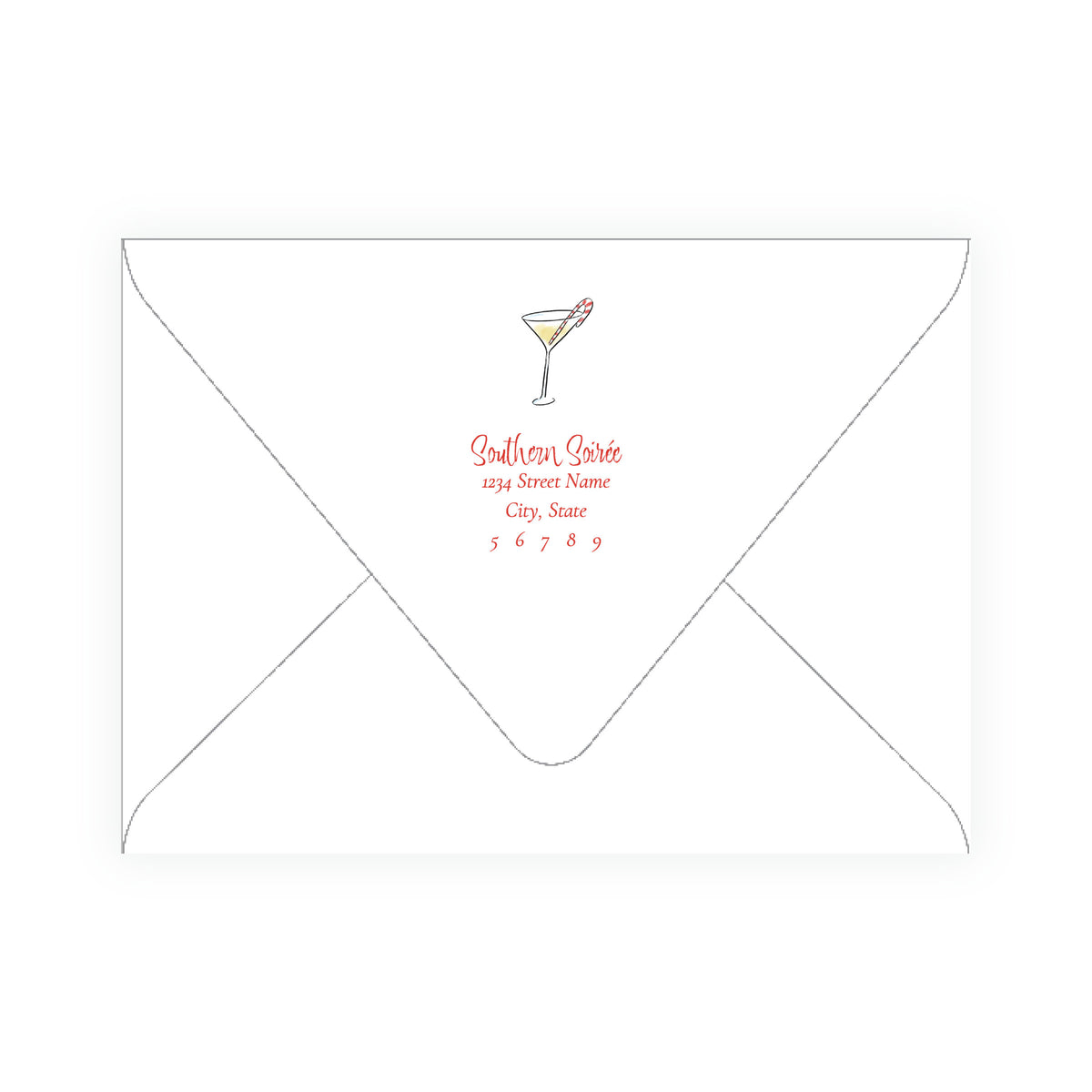 Reindeer Revelry Cocktails & Christmas Cheer Holiday Party Invitation