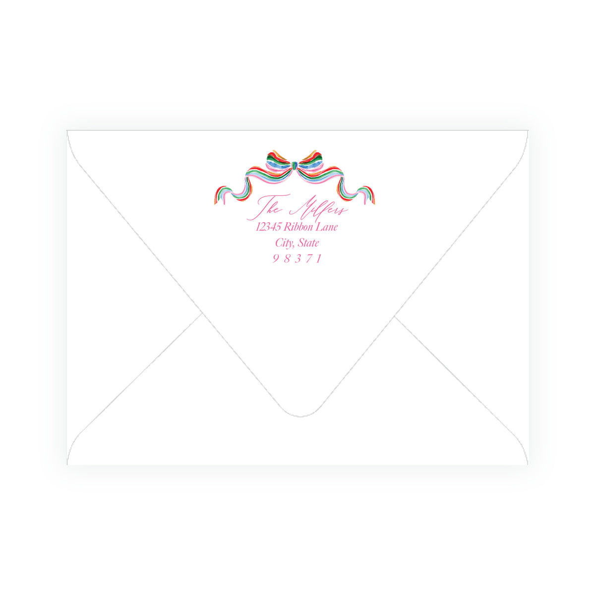 Merry Frame Personalized Christmas Photo Card