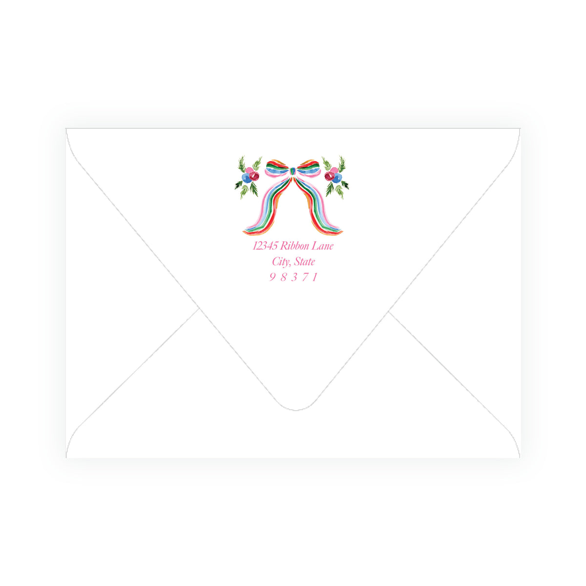 Merry Frame Personalized Christmas Photo Card