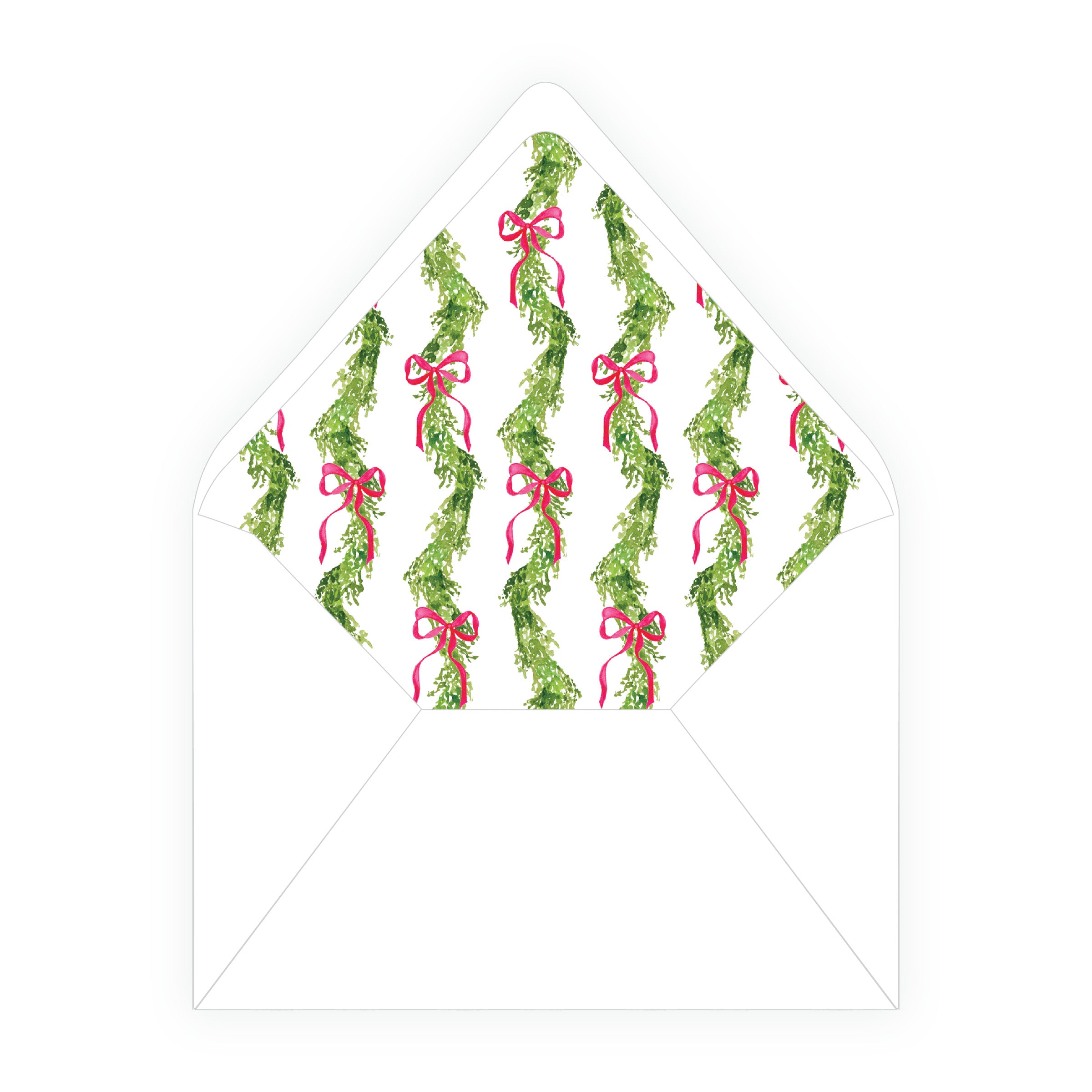 The Evergreen Garland Red