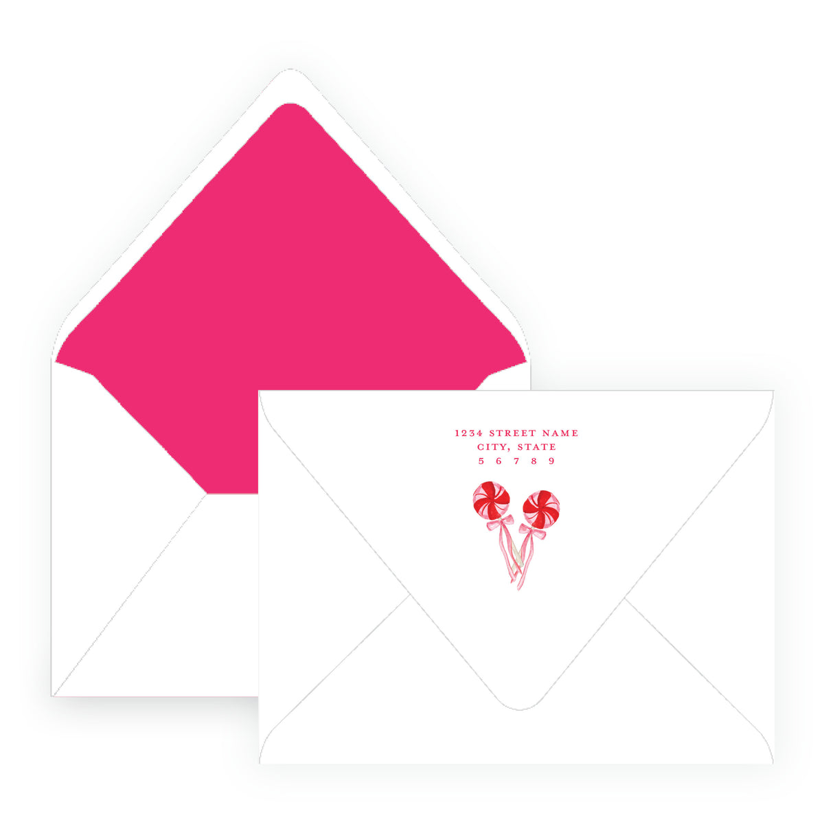Martinis & Mistletoe Holiday Engagement Party Invitation