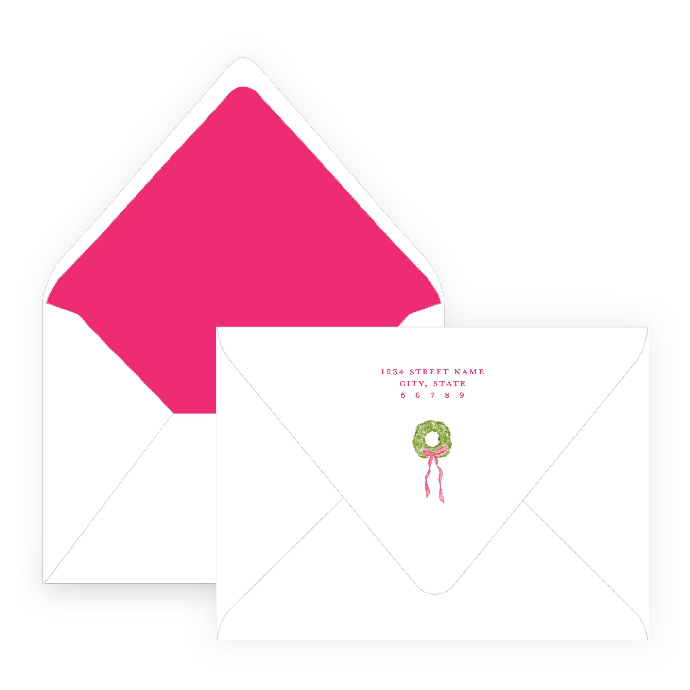 Martinis & Mistletoe Holiday Engagement Party Invitation
