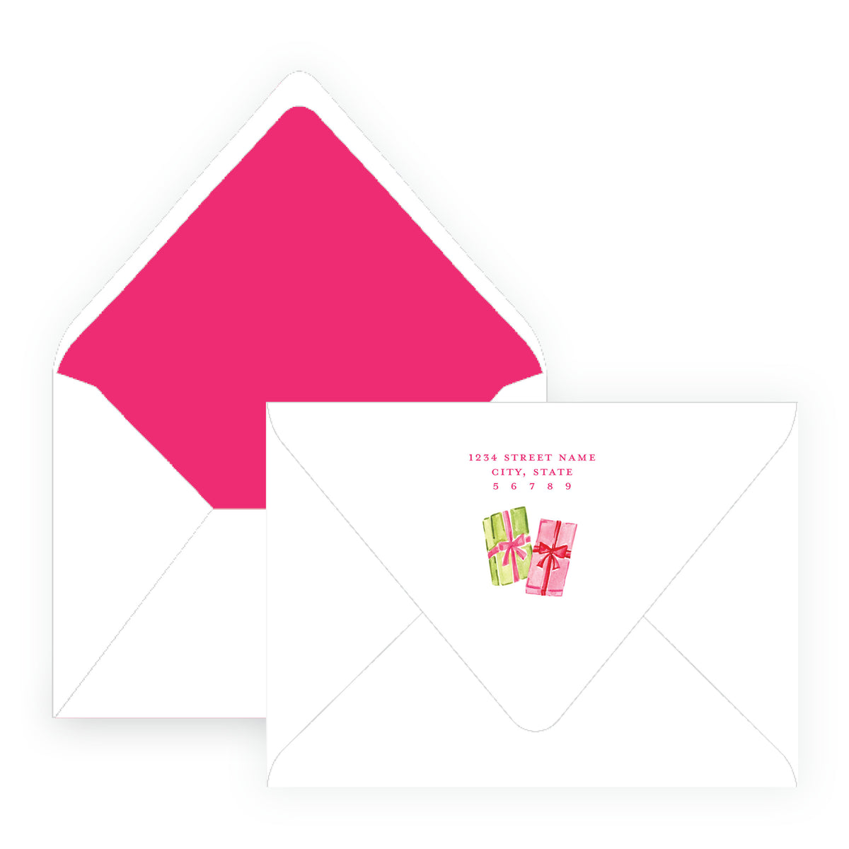 Martinis & Mistletoe Holiday Engagement Party Invitation