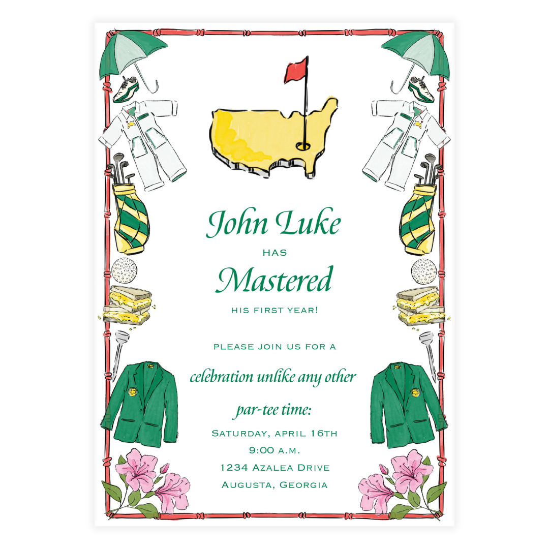 Augusta Invitation