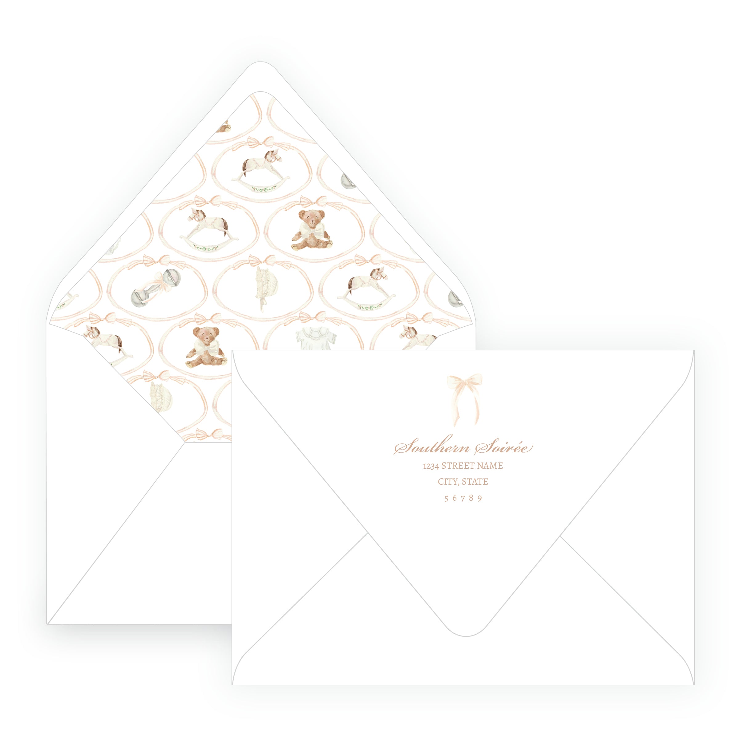 Heirloom Moments Ivory Invitation