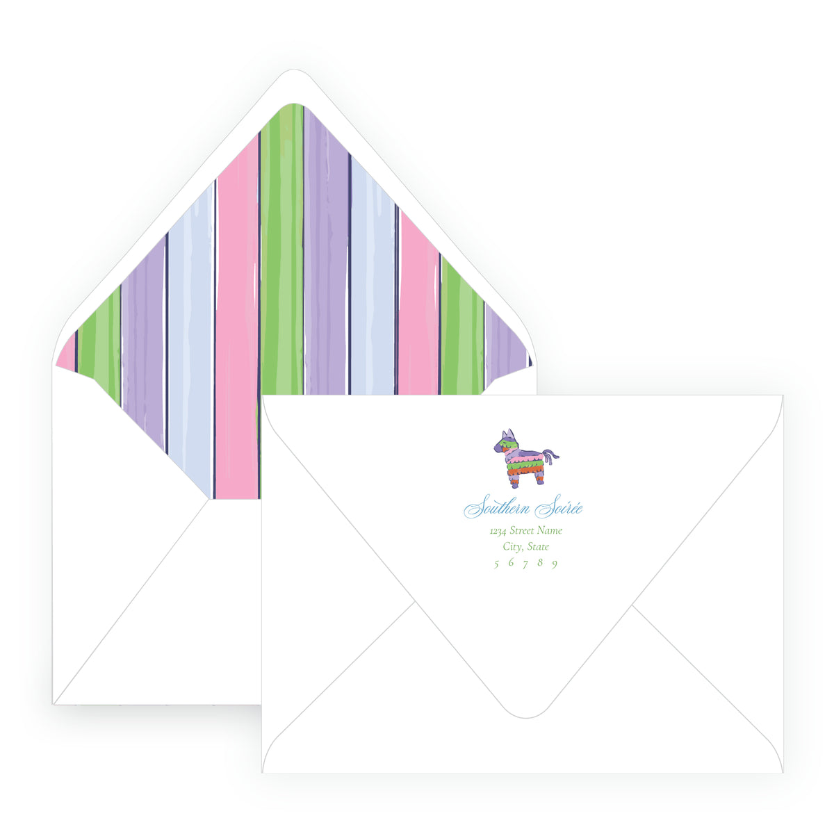 Fiesta Crest Invitation