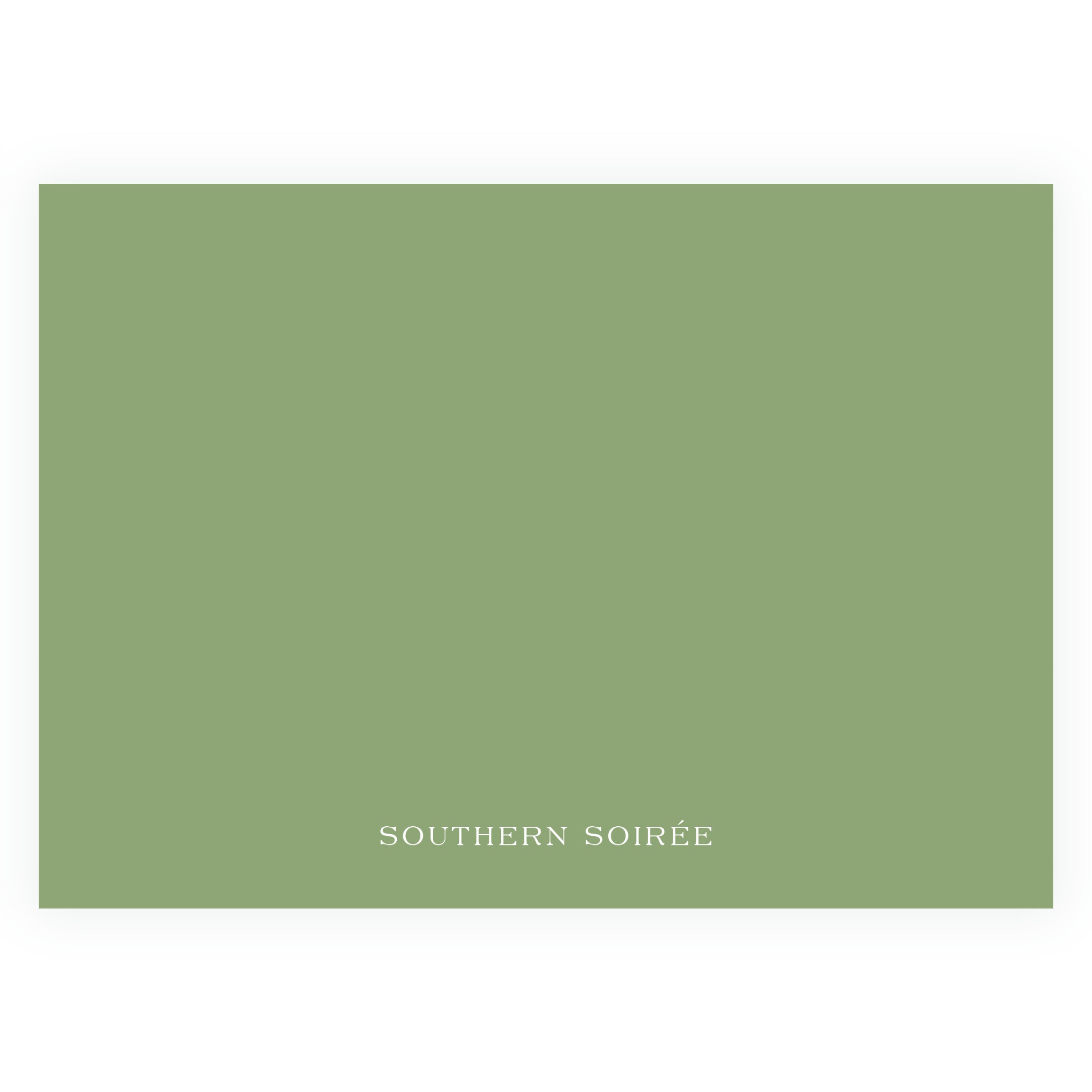 Very Merry Green Marble Landscape