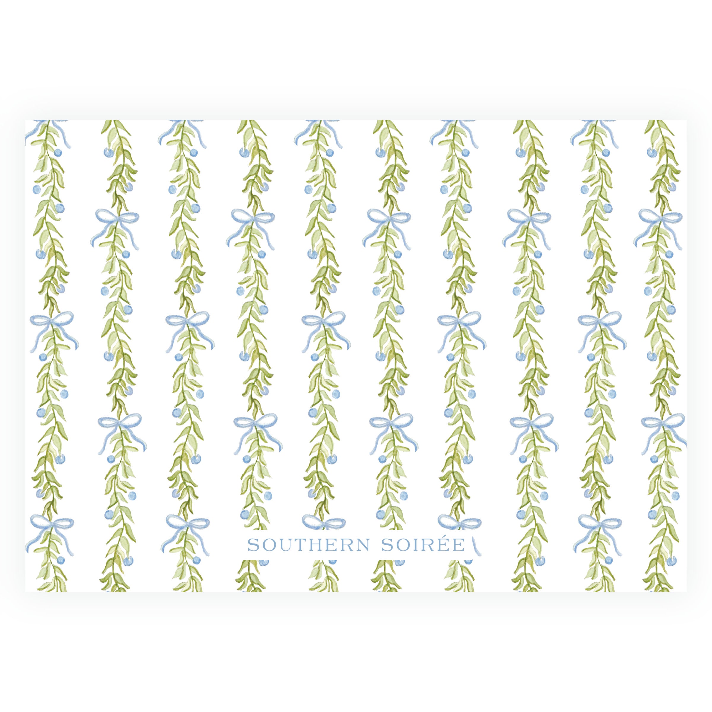 Southern Blueberry Garland Landscape
