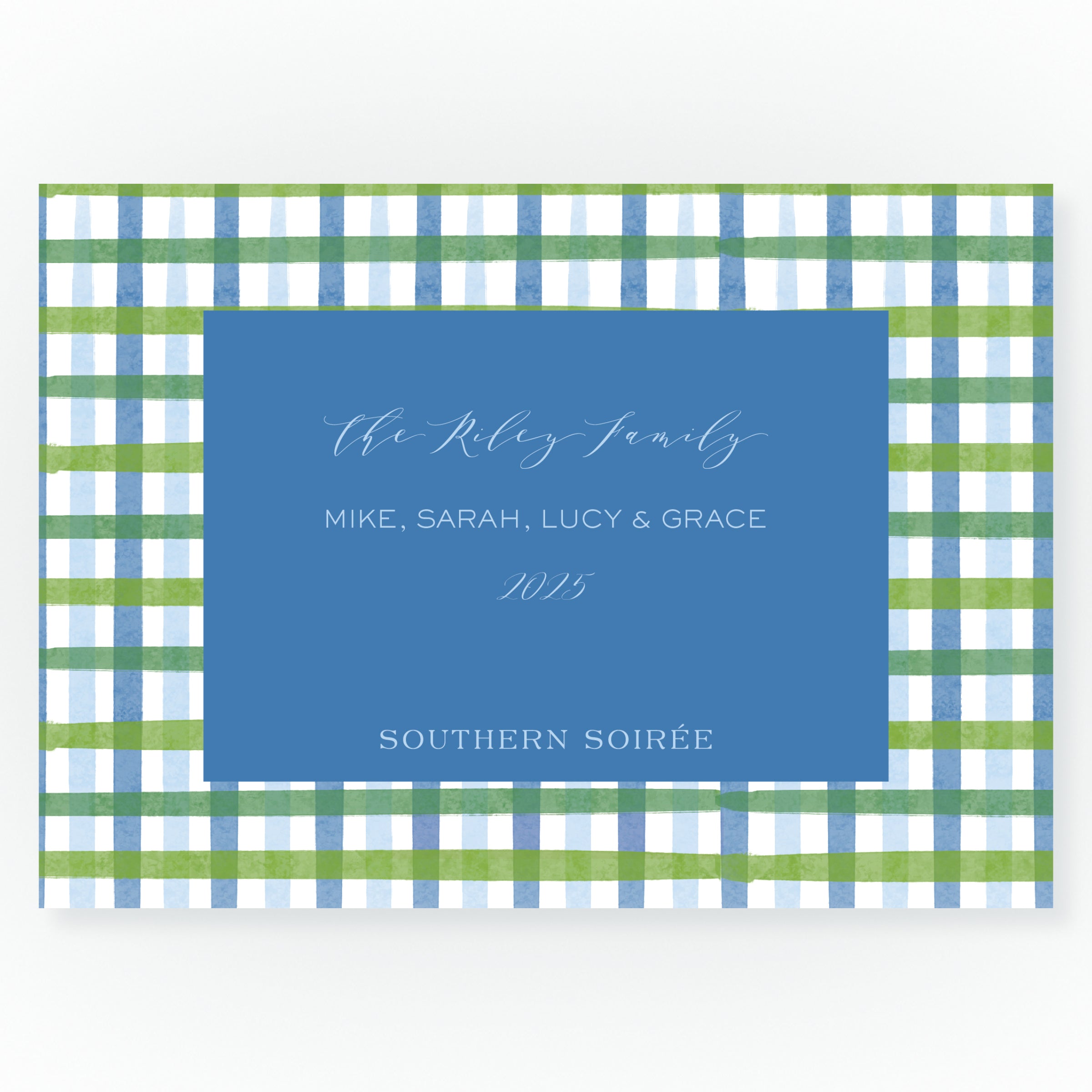Southern Nutcracker Green & Blue Landscape