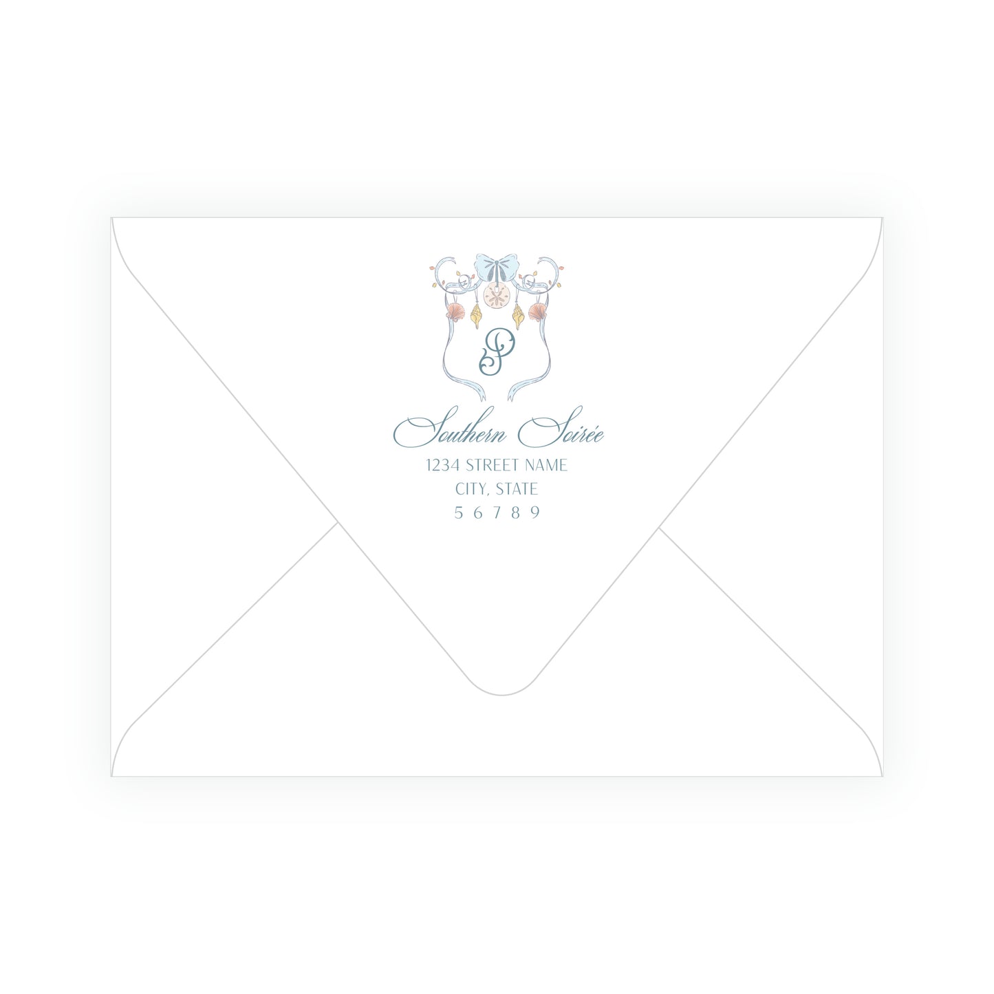 Coastal Christmas Crest Landscape