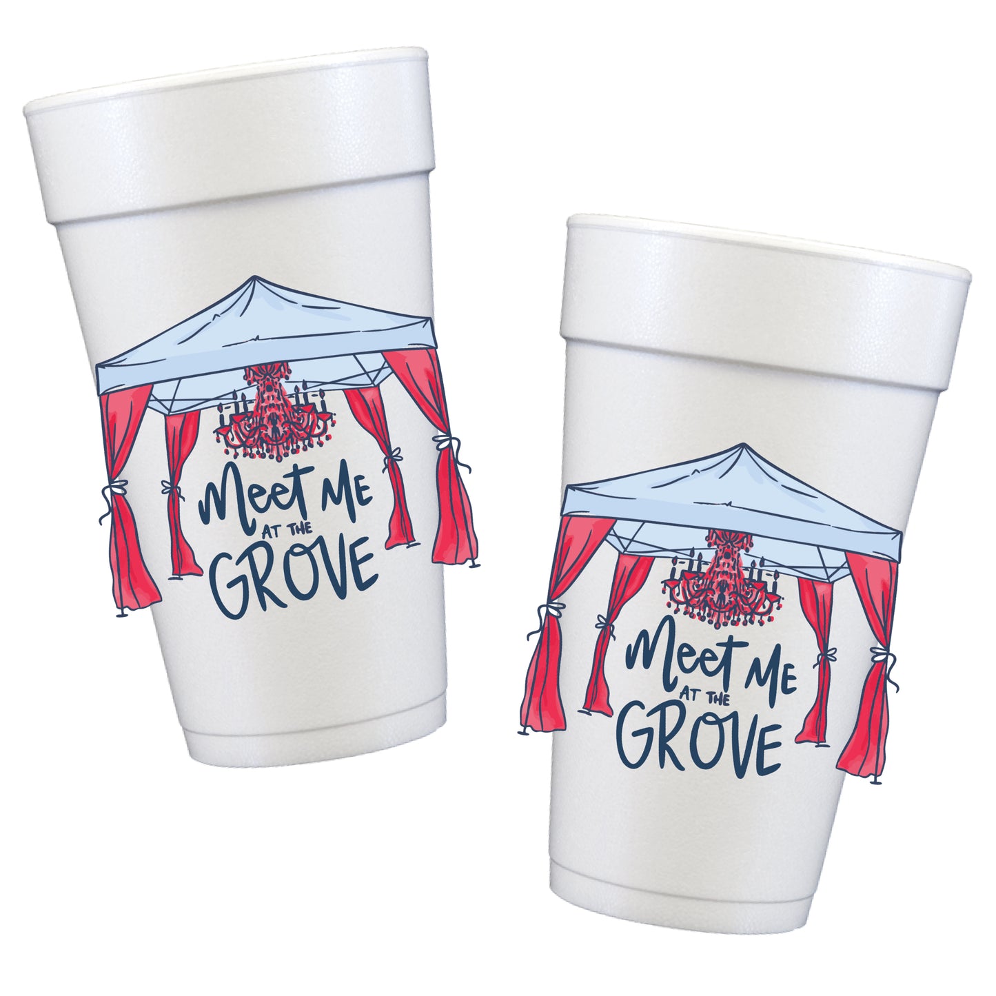 Meet Me at The Grove Styrofoam Cups Pre-Order