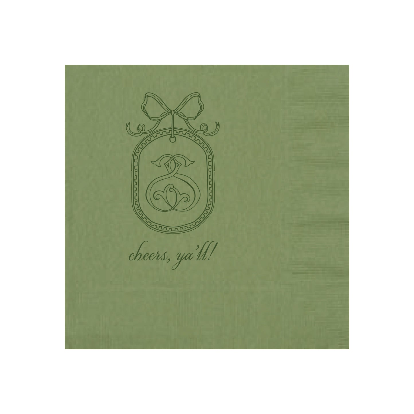 Single Color Customize Your Own Beverage Napkins