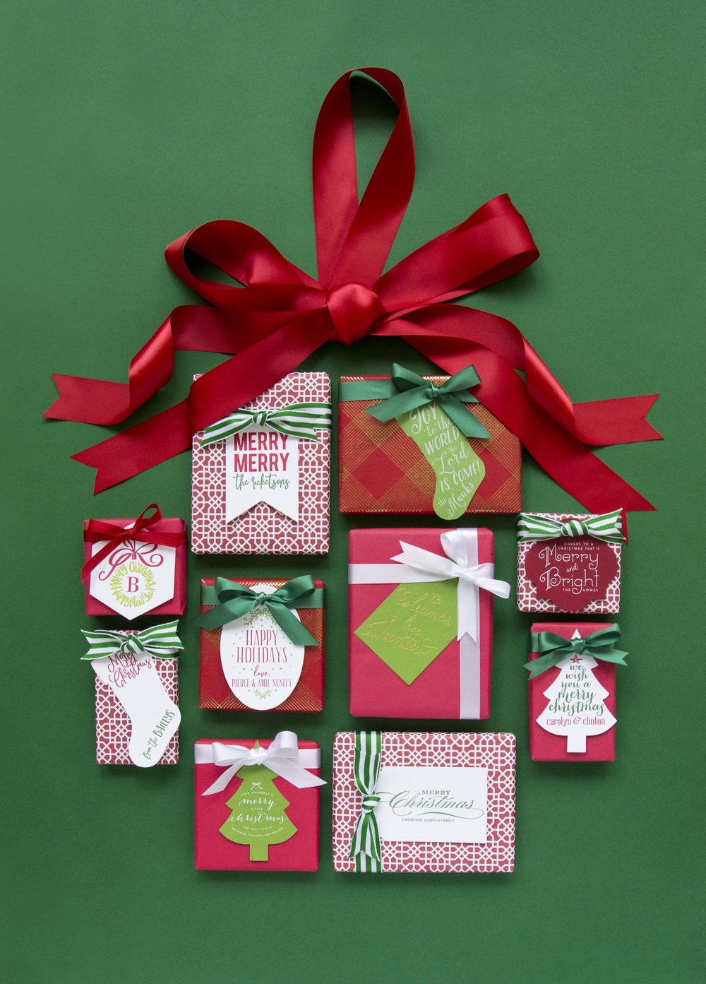 Joy To The World Stocking Gift Tag T293