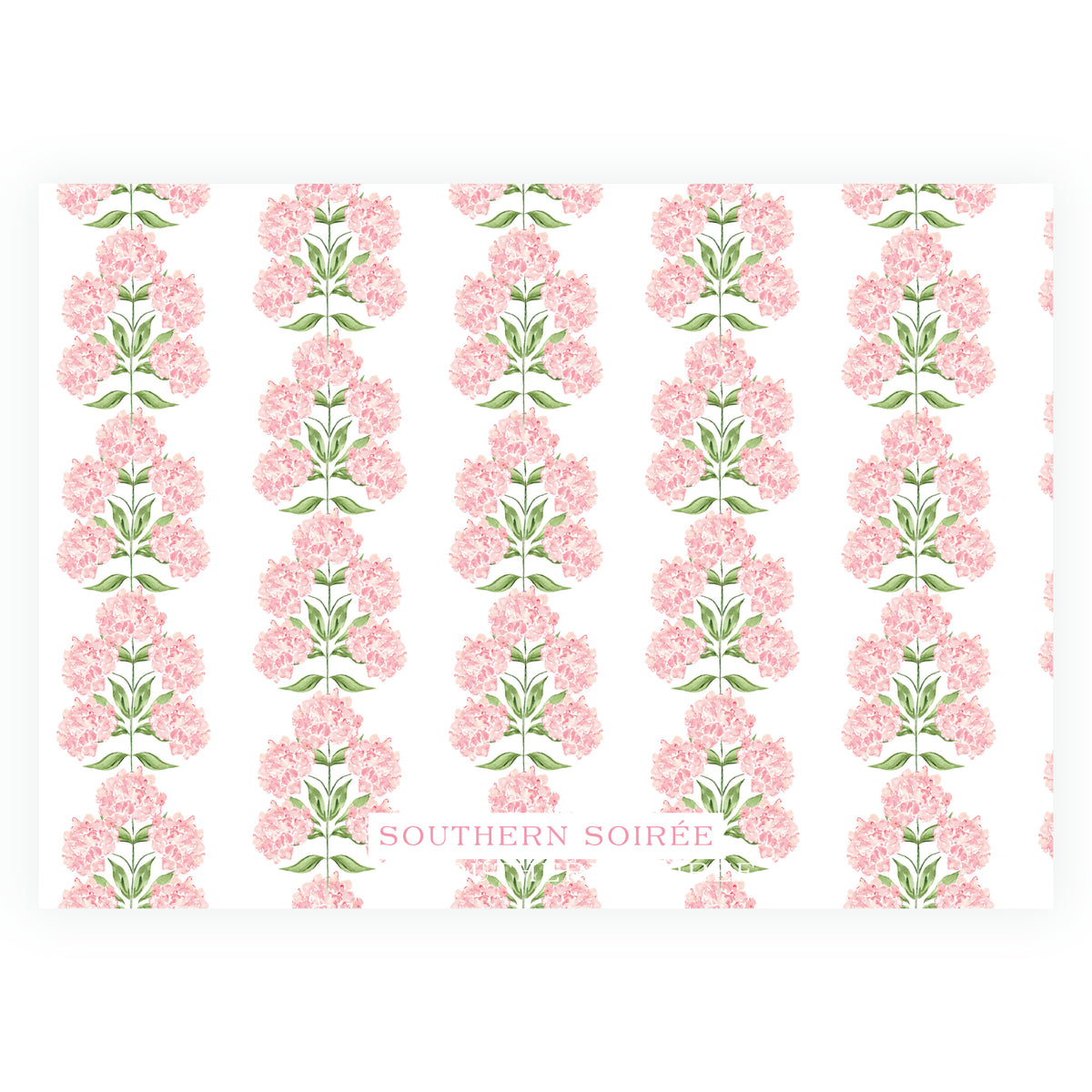 Parisian Noël Botanical Landscape Christmas Photo Card