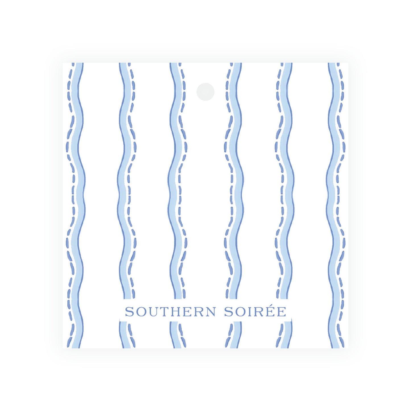 Sport Balloons Square Gift Tag