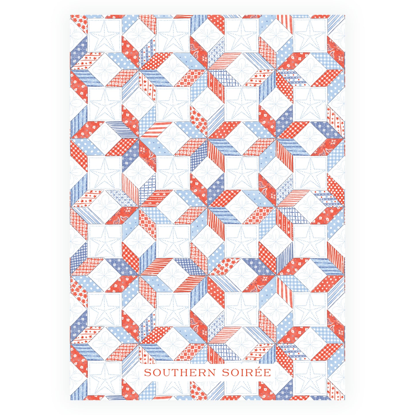 Sweet Liberty Boy Invitation