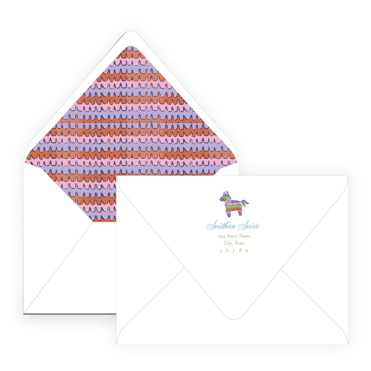 Fiesta Crest Invitation