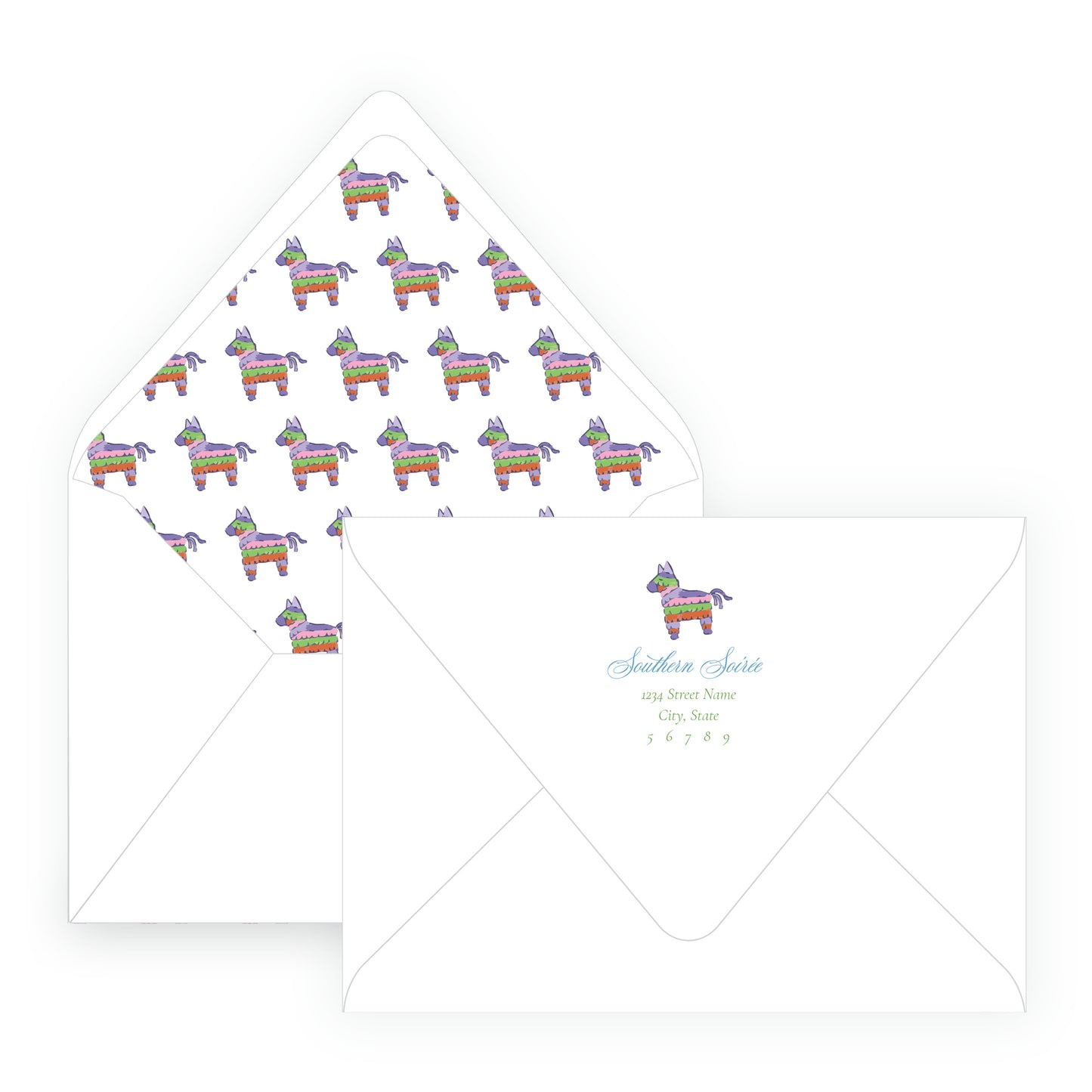 Fiesta Crest Invitation