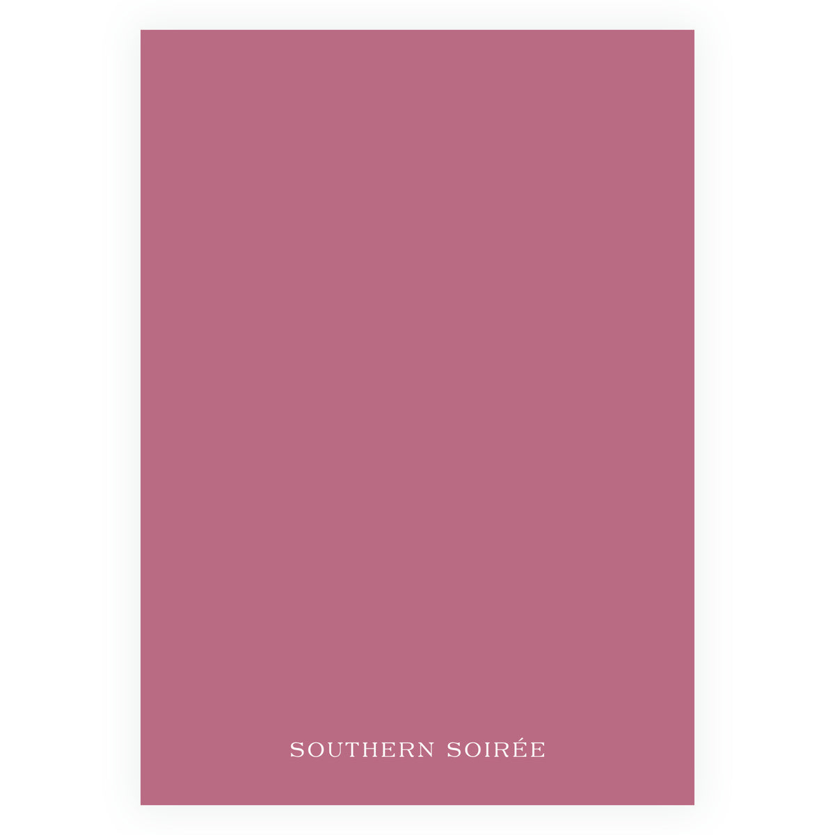 Pinkies Out Pink on Pink Invitation