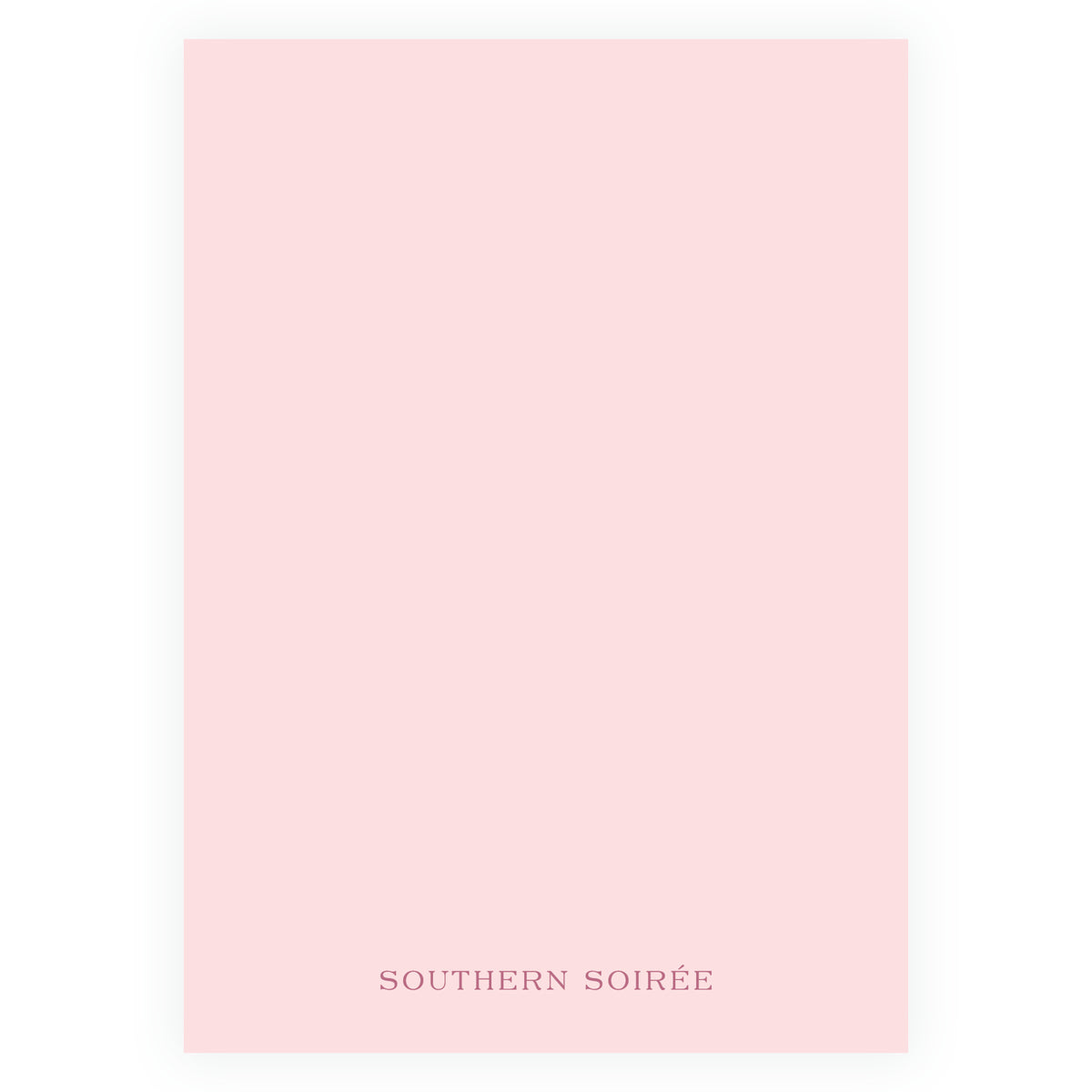Pinkies Out Pink Invitation