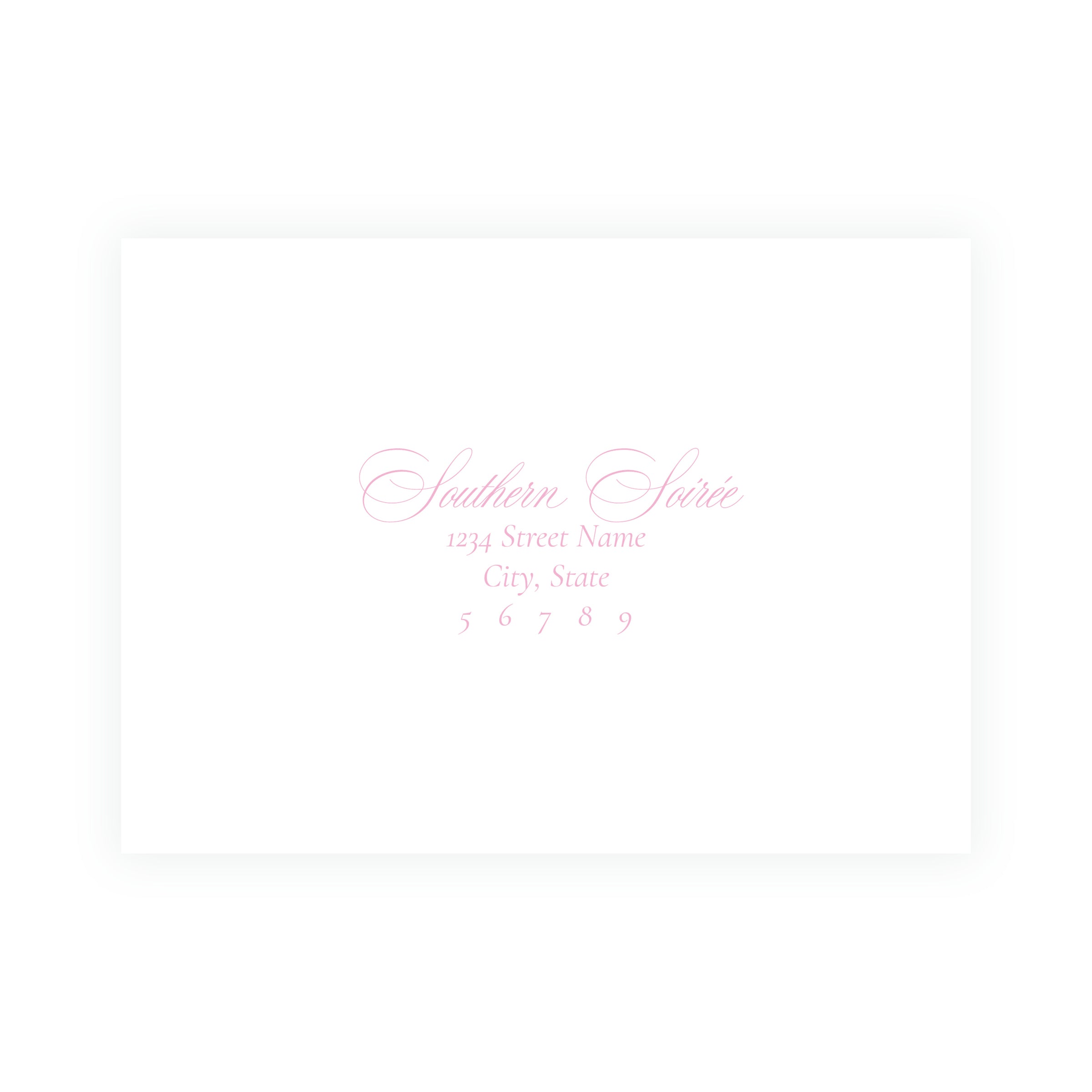 Pastel Balloon Arch Recipient Address Printing