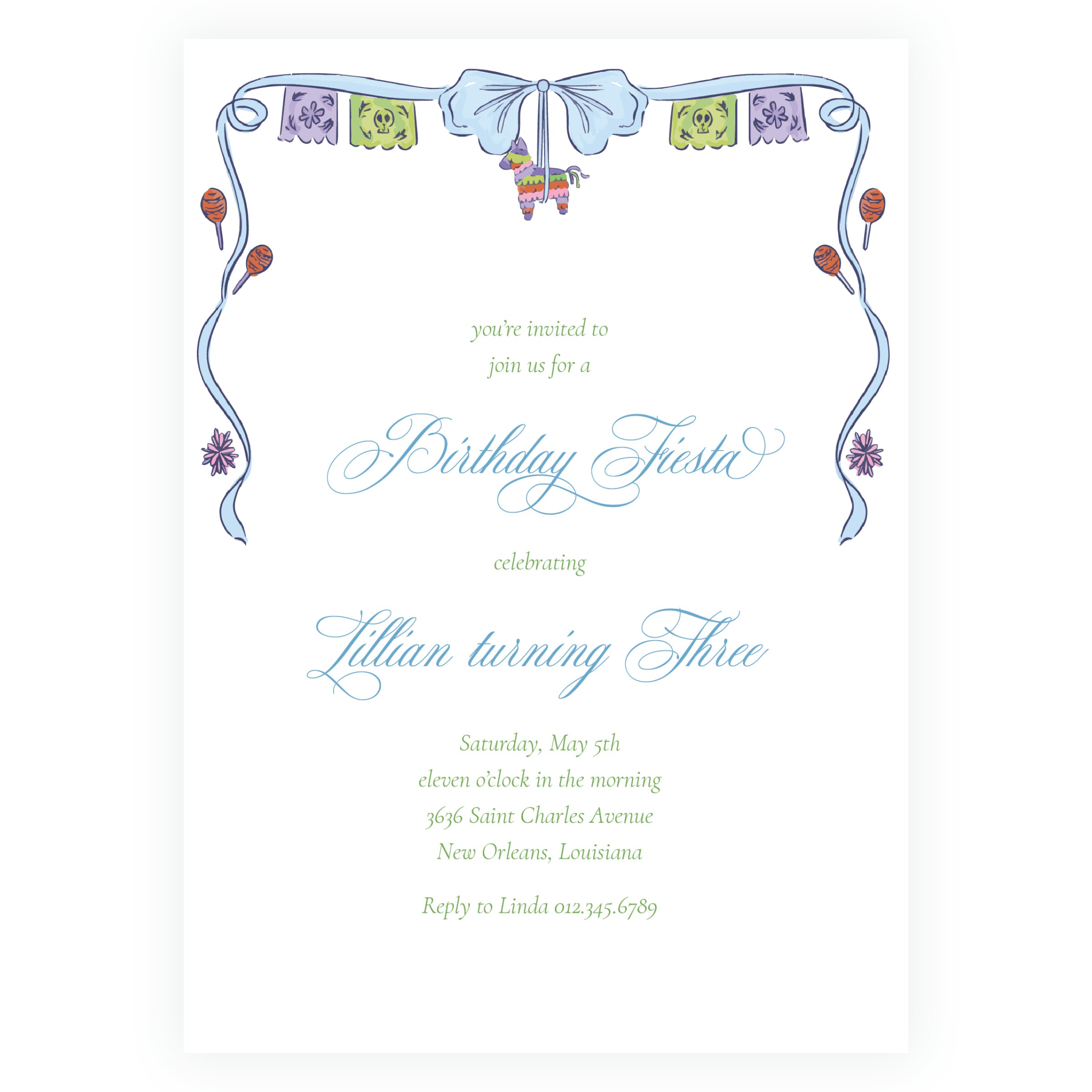 Fiesta Invitation