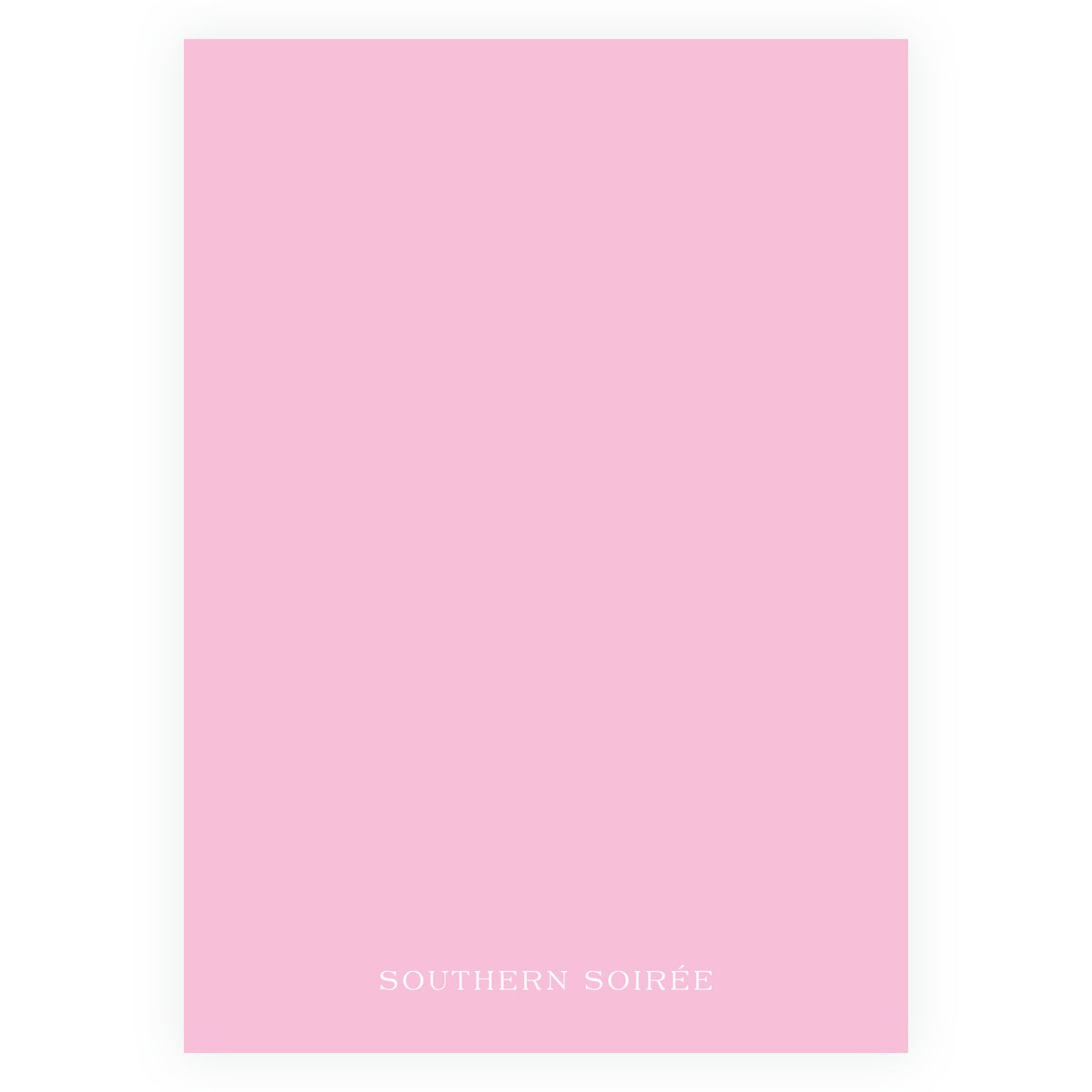 Decked in Garland – Pink Oval Garland Personalized Christmas Photo Card